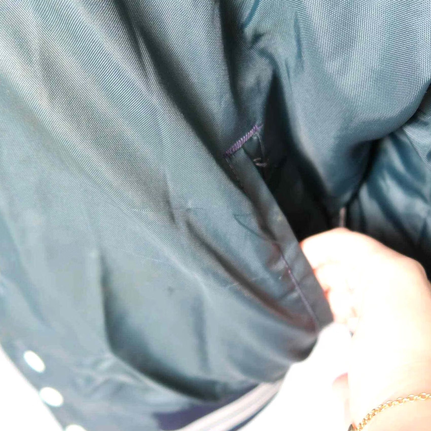 Vintage VINTAGE West Wind dark green windbreaker varsity bomber jacket 80s L Mens Size US L / EU 52-54 / 3 - 6 Thumbnail