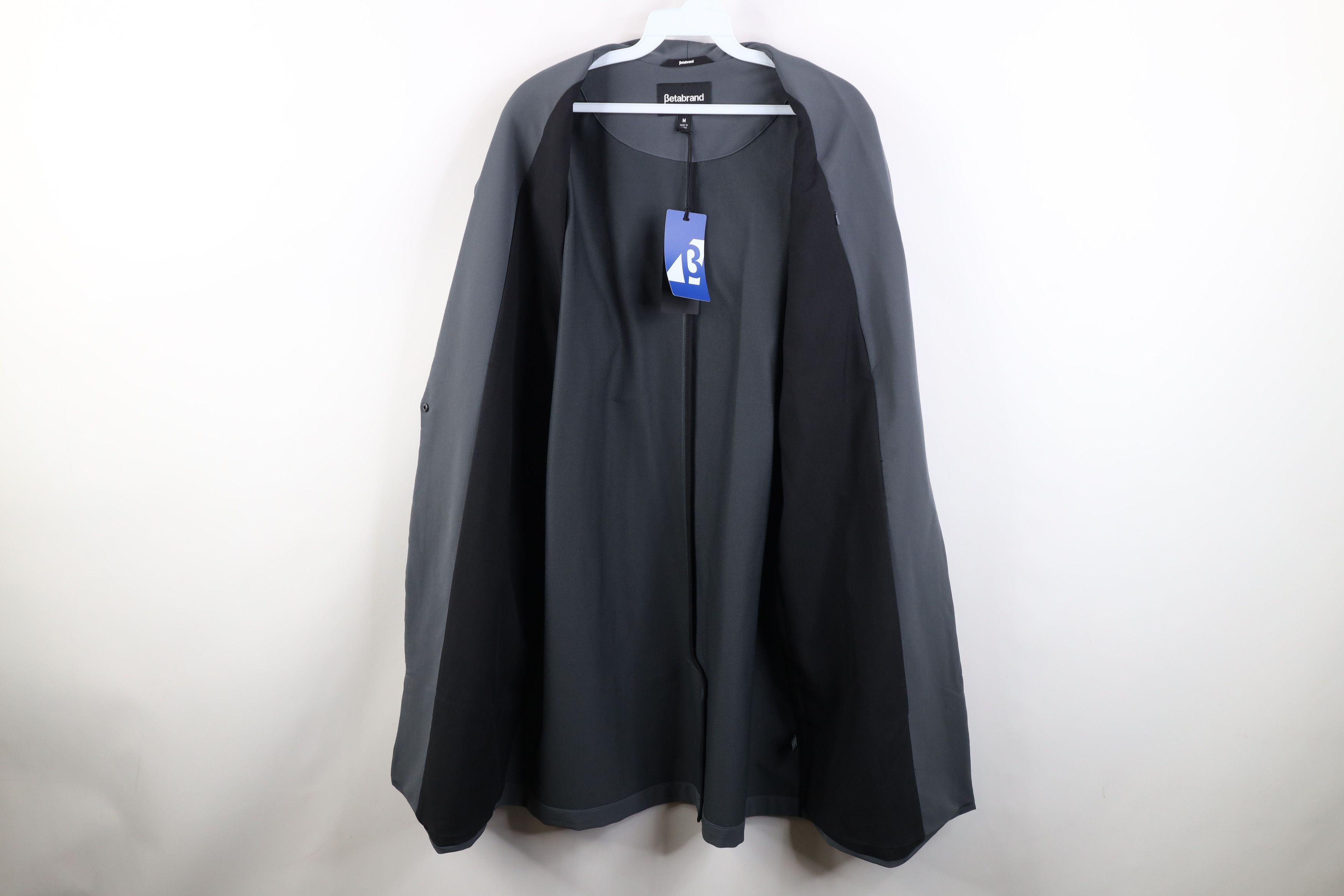 Betabrand New Betabrand Longline Button Blazer Travel Jacket Coat Size M / US 6-8 / IT 42-44 - 10 Thumbnail