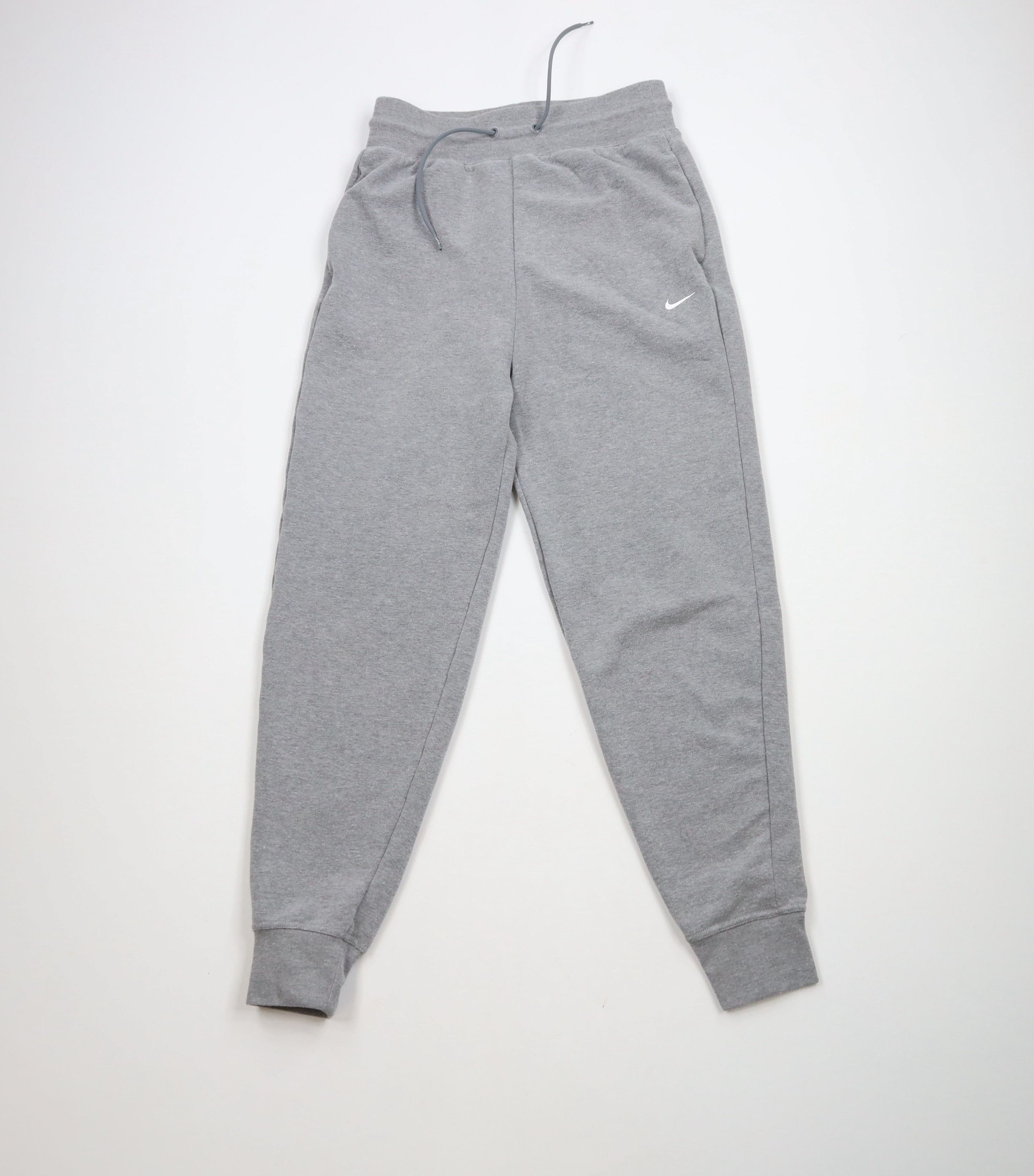 Nike × Vintage Vintage Y2K Nike Mini Swoosh High Waist Sweatpants Joggers Size 26" / US 2 / IT 38 - 1 Thumbnail