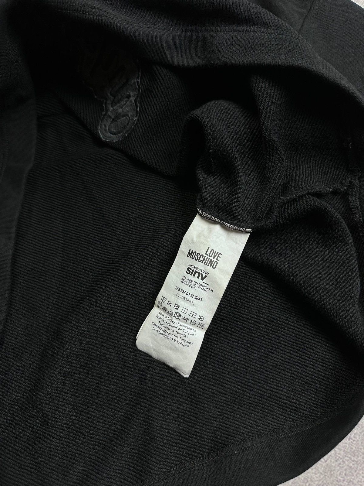 Vintage Love Moschino Marmaids Crop Hoodie