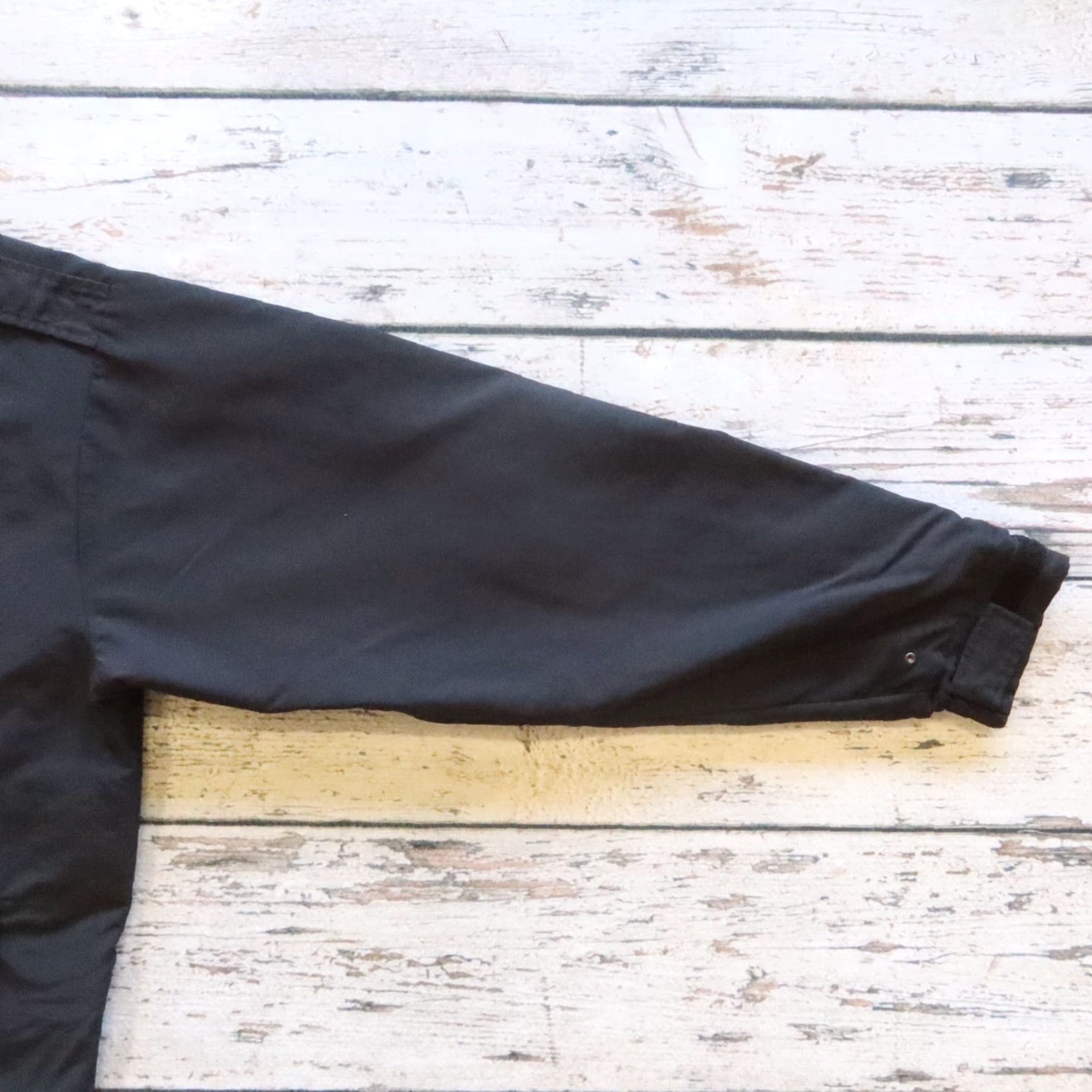 Vintage VINTAGE Muni San Francisco Transportation Work Jacket Men L Black Nylon Flying Cross Jacket Mens Size US L / EU 52-54 / 3 - 7 Thumbnail