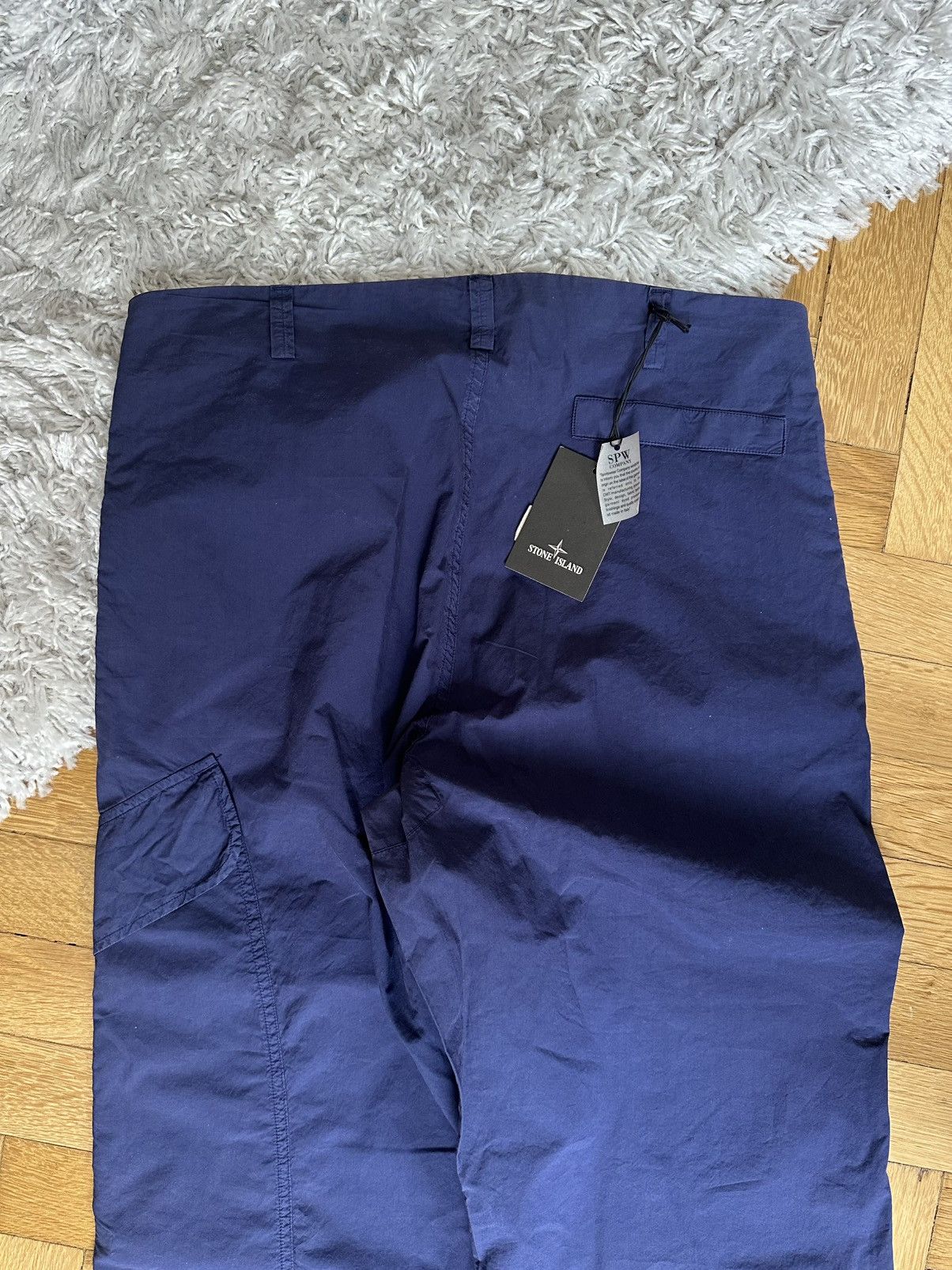 Stone Island Stone Island Vintage Rare 00s Archive Purple Cargo Pants Size US 32 / EU 48 - 11 Thumbnail