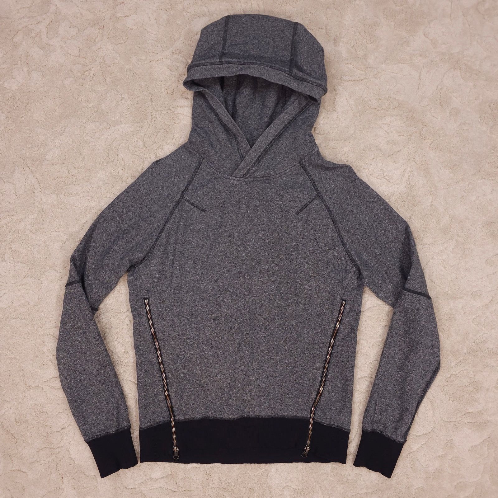 Lululemon Lululemon Om & Roam Pullover Heathered Speckled Black Sz 2 Size XS / US 0-2 / IT 36-38 - 5 Thumbnail