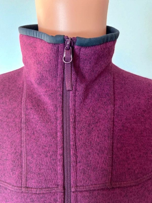 Arc'teryx Arc'teryx Burgundy Fleece Jacket Women L Outdoor Cozy Style Size L / US 10 / IT 46 - 8 Thumbnail