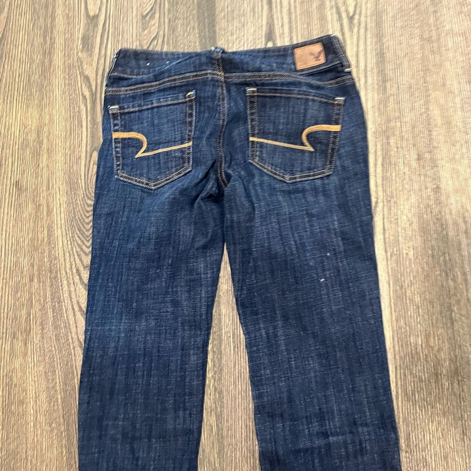 American Eagle Outfitters American Eagle Artist Crop Jeans Low Rise Pockets Stretch 2 Size 26" / US 2 / IT 38 - 12 Thumbnail