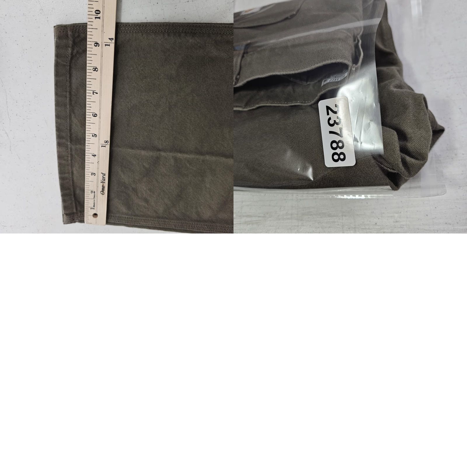 Carhartt Carhartt Rugged Flex Pants Mens 44x30 Green Duck Utility Work Carpenter Canvas Pants Size US 44 / EU 60 - 9 Thumbnail