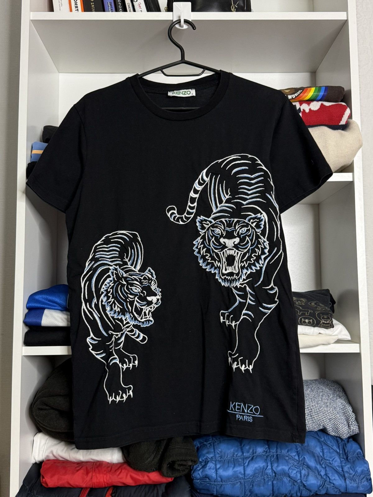 Kenzo Kenzo Luxury big logo tshirt size S Size US S / EU 44-46 / 1 - 1 Thumbnail