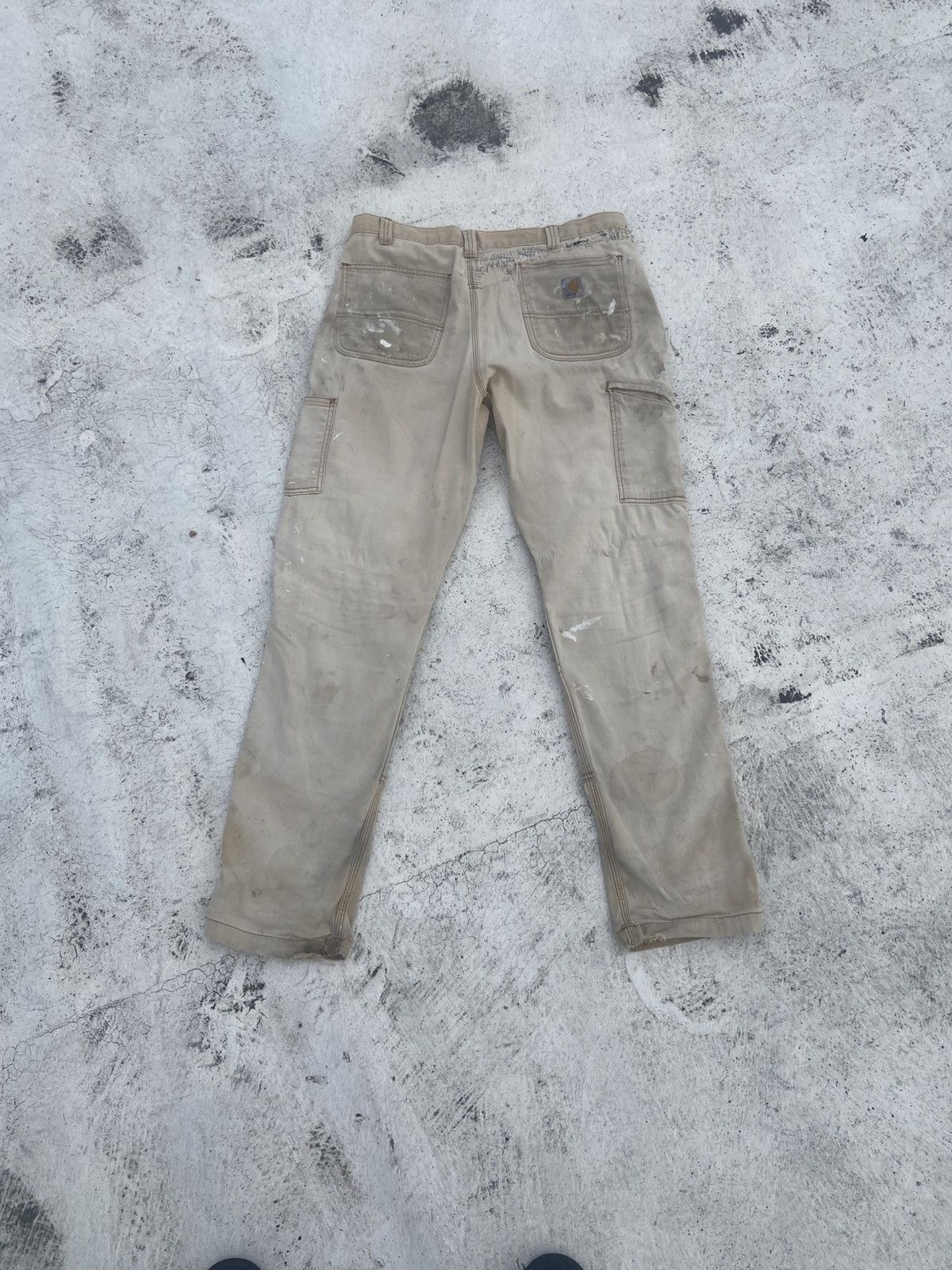 Carhartt Carhartt Distressed Vintage Beige 34x30 Size US 34 / EU 50 - 5 Thumbnail