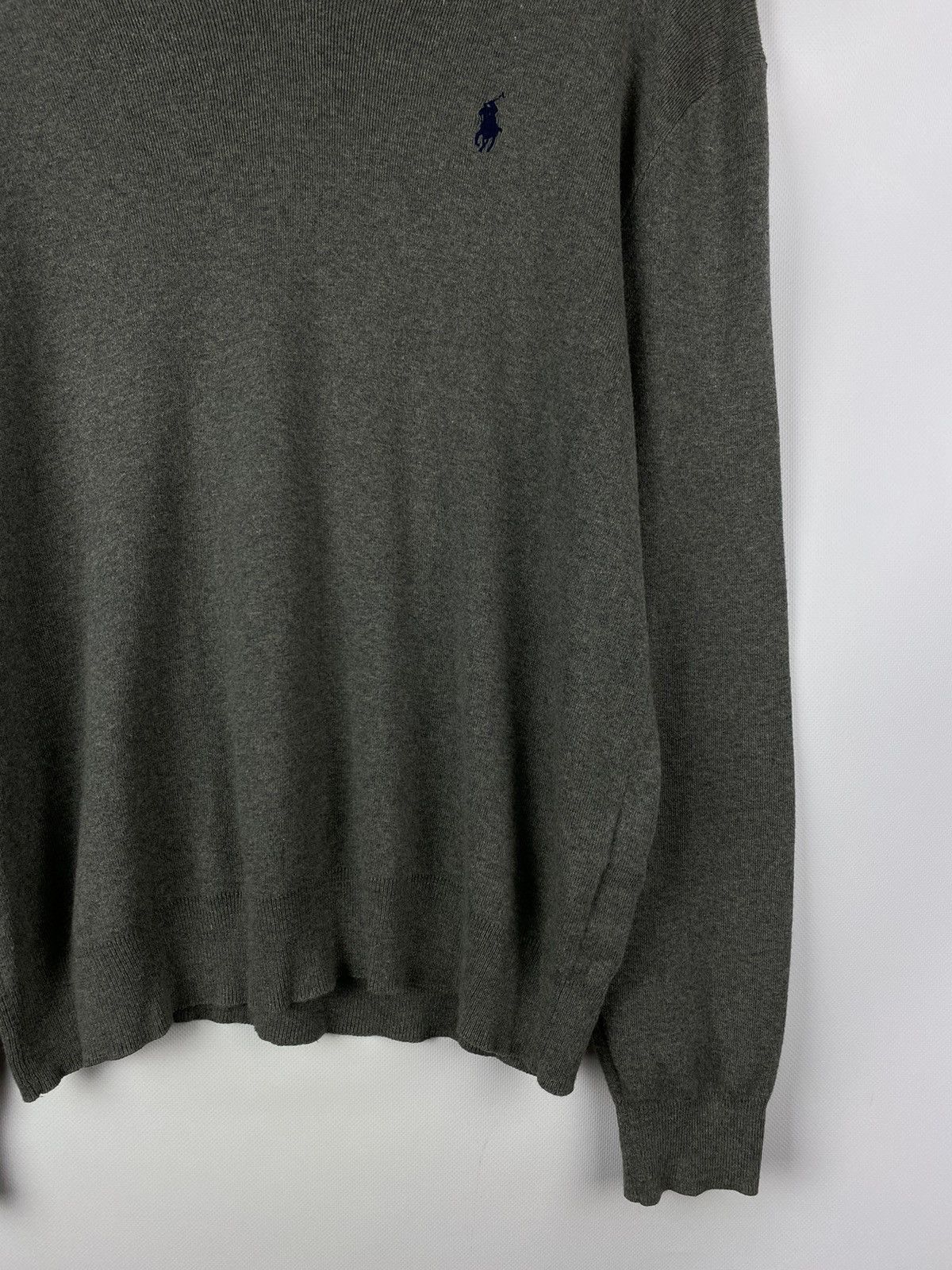 Vintage Polo by Ralph Lauren vintage men’s v-neck sweater pullover Size US M / EU 48-50 / 2 - 6 Thumbnail