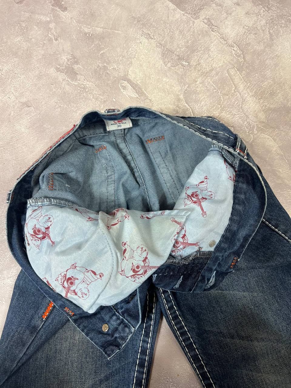 True Religion × Vintage Vintage True Religion Y2k Baggy pants Size US 30 / EU 46 - 9 Thumbnail