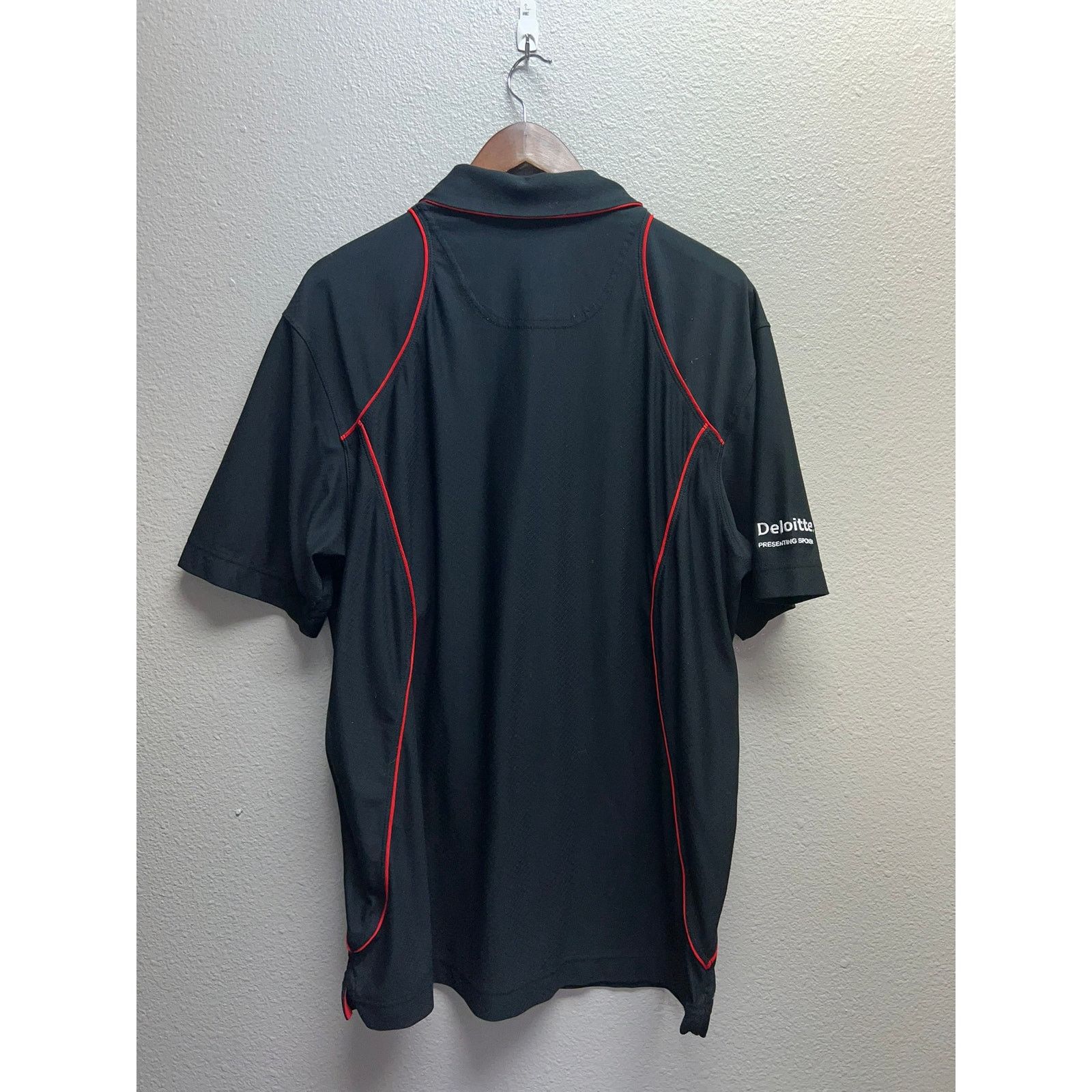 Nike Nike Black Dri Fit Polo Shirt Warrior Games Black Golf Large Size US L / EU 52-54 / 3 - 7 Thumbnail