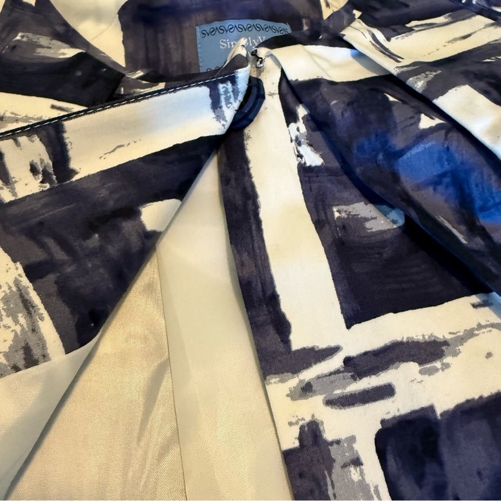 Vera Wang Simply Vera Vera Wang Artistic Jacket Size L / US 10 / IT 46 - 3 Thumbnail