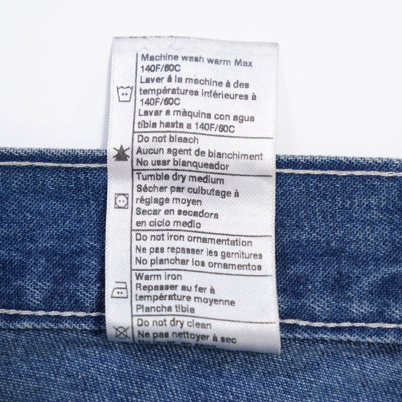 Carhartt VINTAGE Carhartt Jeans Men 31X30 Blue Denim Carpenter Cargo Workwear Dungarees Size US 31 - 5 Thumbnail