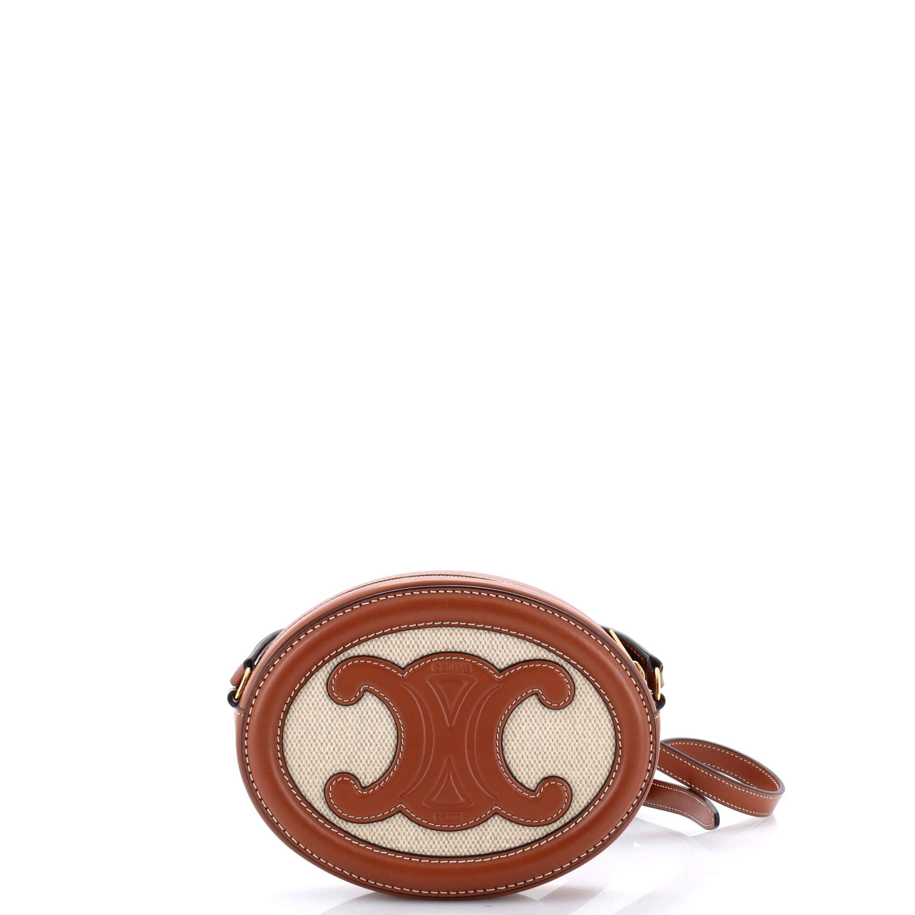 Celine Triomphe Oval Crossbody Bag Size ONE SIZE - 1 Thumbnail