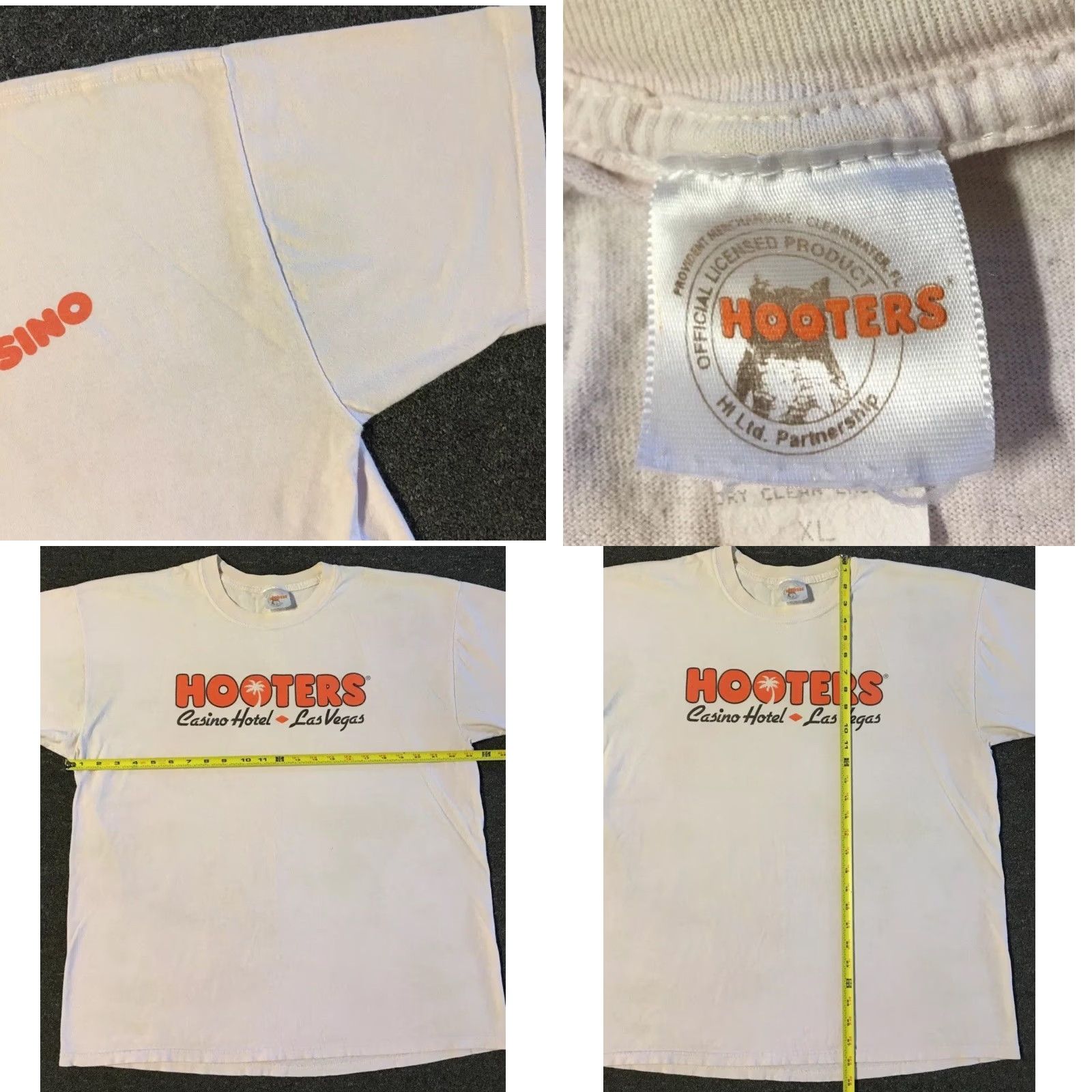 Vintage VINTAGE Hooters Las Vegas Faded Distress Shirt XL Pink Shirt Mens XL Beer Humor 90s Y2K Grunge Funny Joke Bar Distressed Size US XL / EU 56 / 4 - 11 Thumbnail