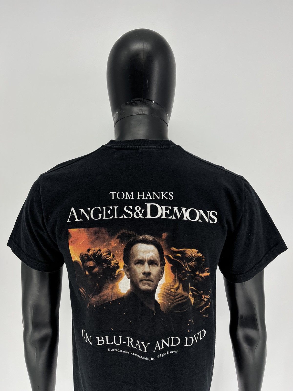 Vintage Vintage Angels And Demons Movie Graphic Tee Tom Hanks Rare Size US M / EU 48-50 / 2 - 1 Thumbnail
