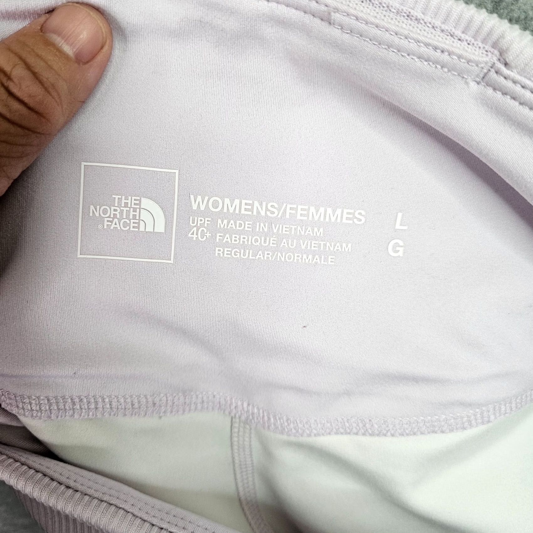 The North Face The North Face Leggings Women Large Blue White Tie Dye Activewear Size 36" / US 14 / IT 50 - 3 Thumbnail