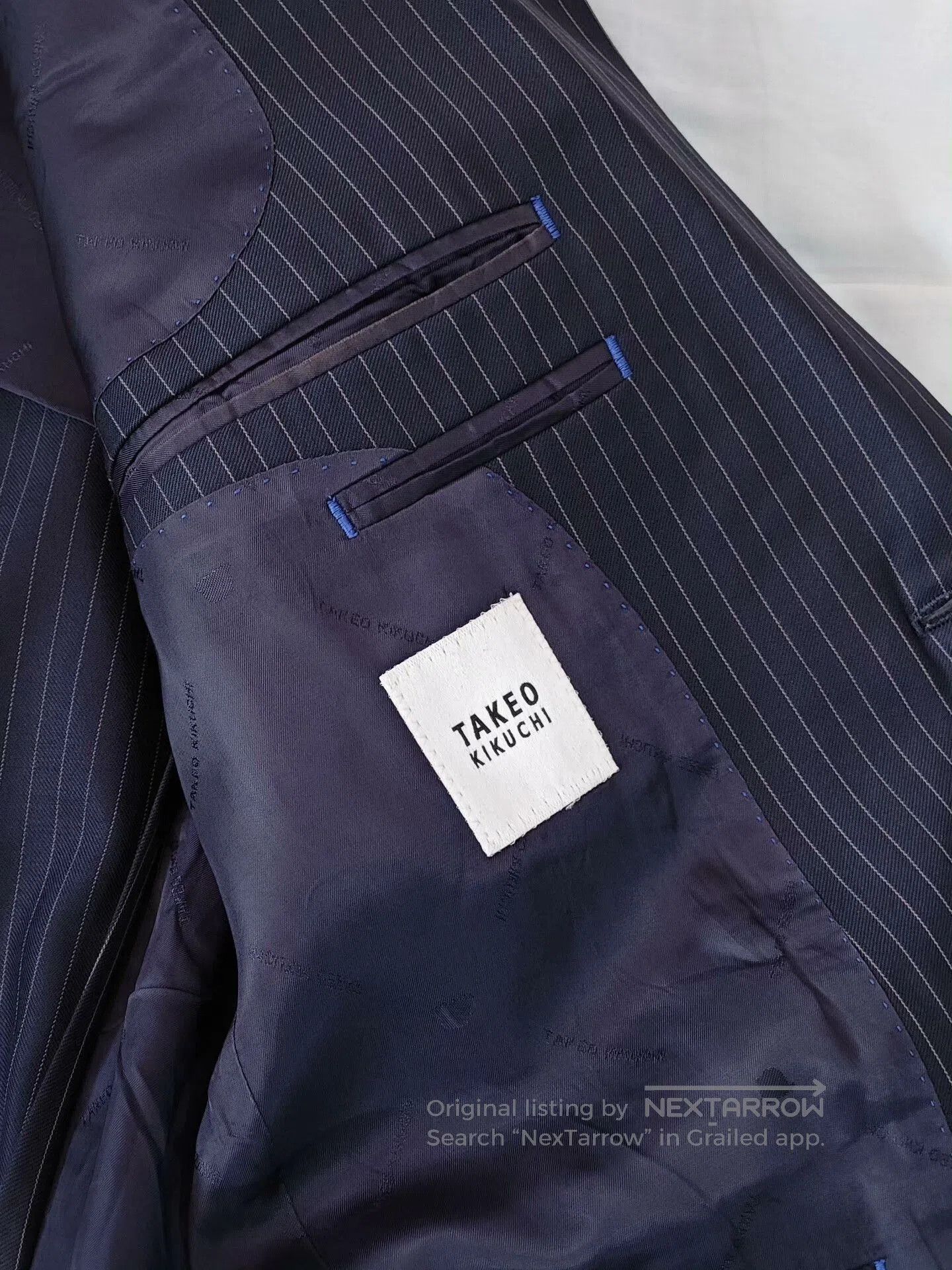Takeo Kikuchi Takeo Kikuchi Dormeuil Wool Suit Jacket. Size US S / EU 44-46 / 1 - 7 Thumbnail
