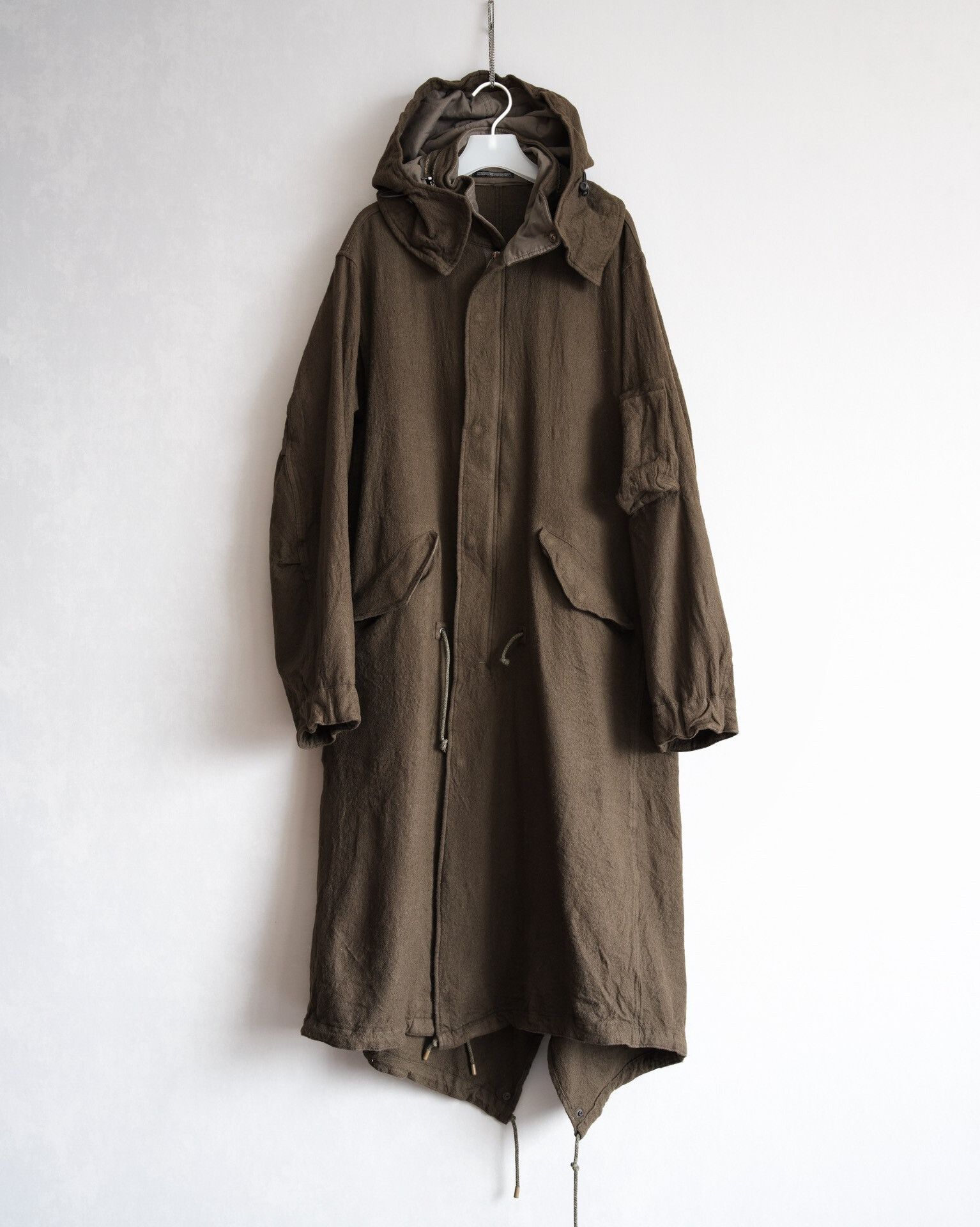 Yohji Yamamoto Yohji Yamamoto 22AW Felted Wool Coat Size US M / EU 48-50 / 2 - 1 Thumbnail