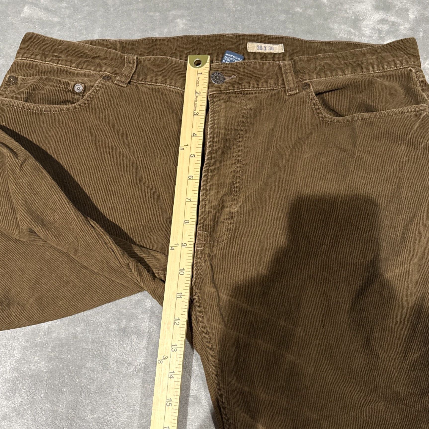 Polo Ralph Lauren Polo Ralph Lauren Pants Men's 38x30 Brown Corduroy 5-Pocket 650 Straight Fit Chino Corduroy Straight Mens Brown Polo Ralph Lauren 5-Pocket Pants 38x30 Size US M / EU 48-50 / 2 - 6 Thumbnail