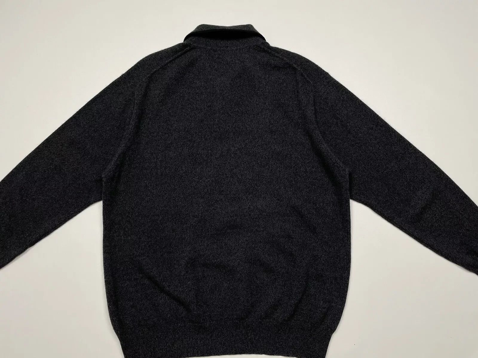 Vintage DORCE 1/4 ZIP SWEATER PULLOVER 100% CASHMERE MENS Size US L / EU 52-54 / 3 - 14 Thumbnail