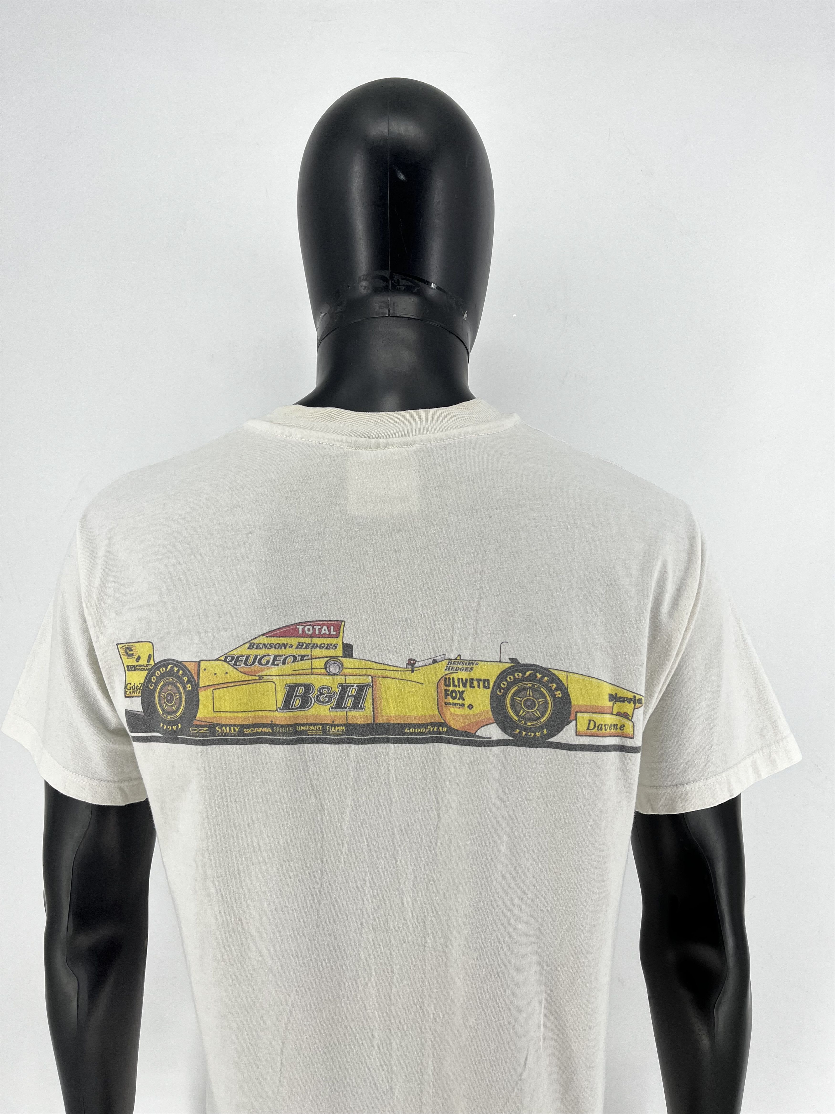 Formula 1 Benson&Hedges Jordan Grand Prix 90s Formula 1 Vintage Tee Size US M / EU 48-50 / 2 - 9 Thumbnail
