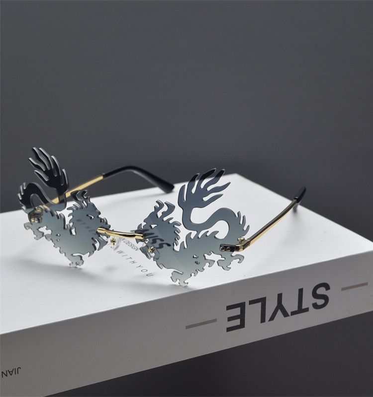 Electric Visual New Trend Street ins style custom avant-garde sunglasses Size ONE SIZE - 3 Thumbnail