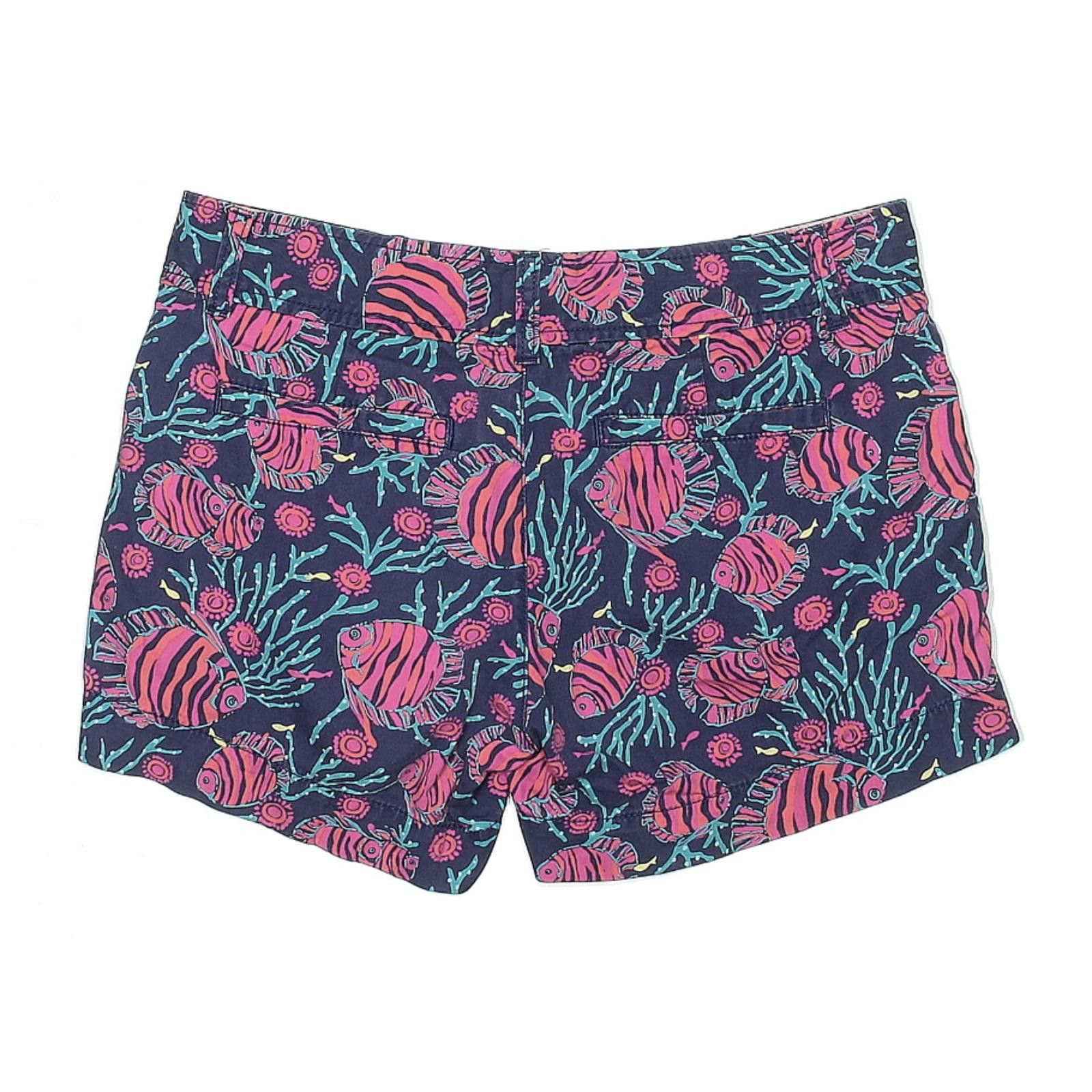 Other Lilly Pulitzer Shorts Size 2 Callahan Tropical Fish Print Size 26" / US 2 / IT 38 - 2 Thumbnail