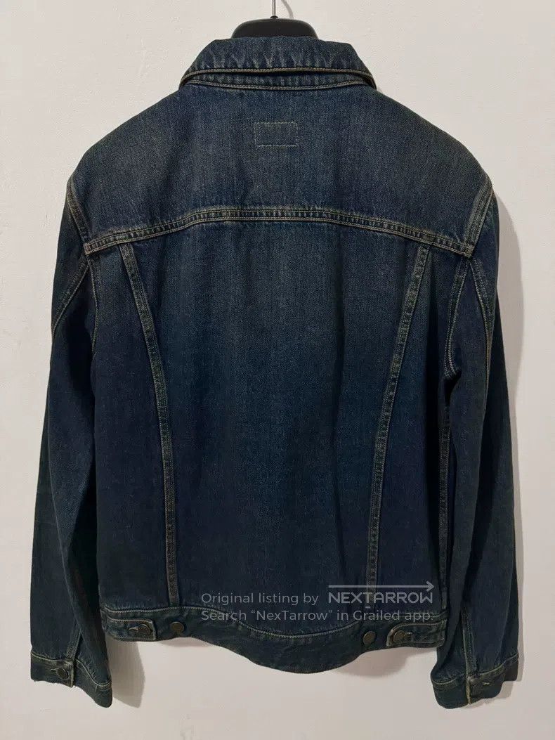 Saint Laurent Paris Saint Laurent Paris Ochre deep blue basic denim jacket Size US XL / EU 56 / 4 - 2 Thumbnail