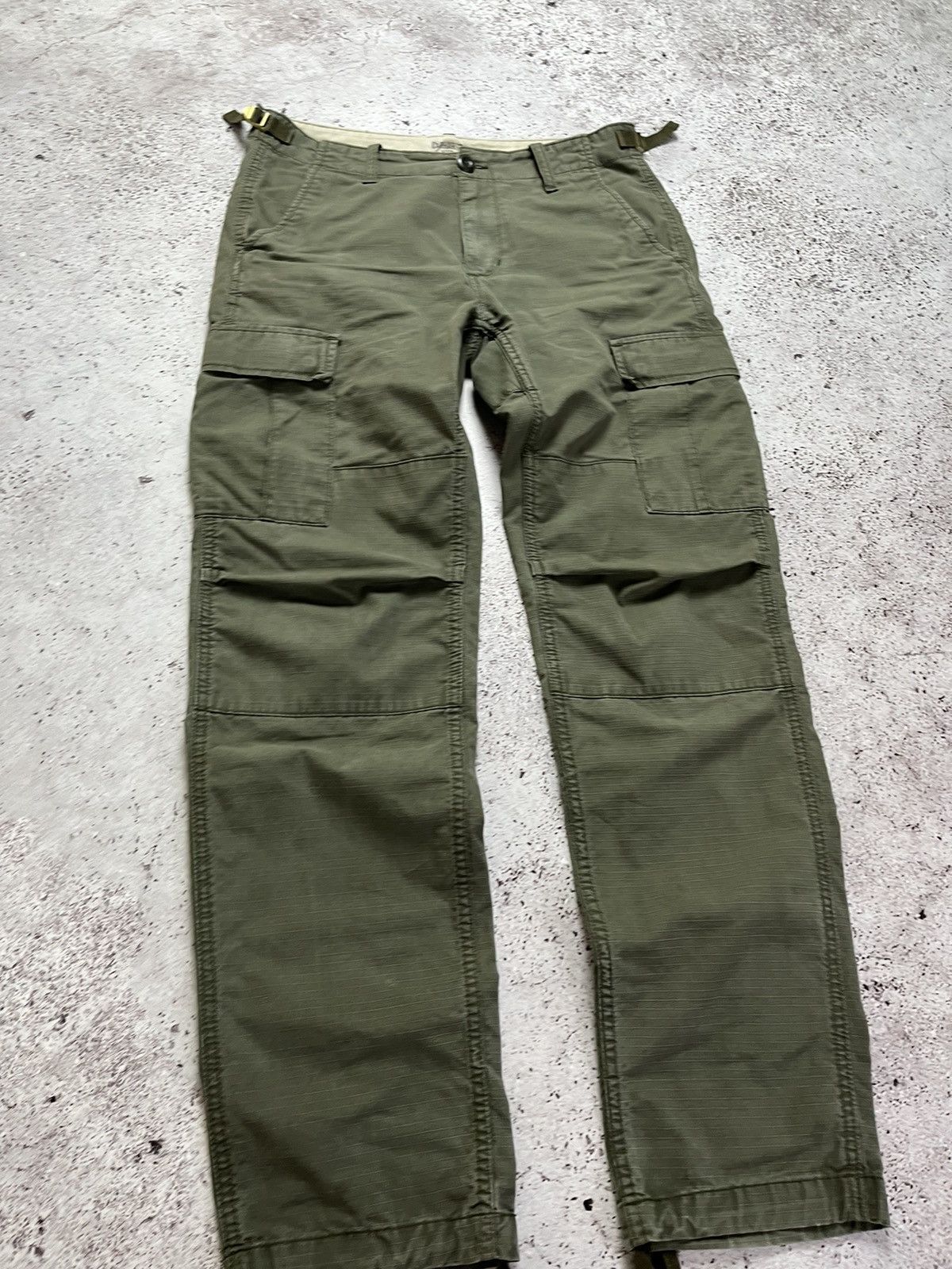 Carhartt × Carhartt Wip × Vintage 🐲Carhartt Cargo Pants Vintage Aviation Pant Size US 32 / EU 48 - 9 Thumbnail