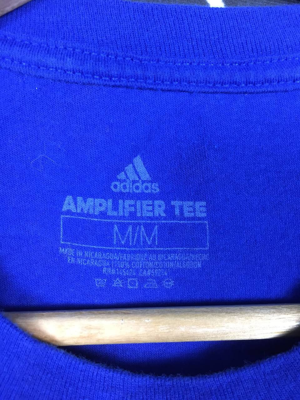 Adidas × Vintage Adidas Amplifier Big Logo Spell Out Tee Size US M / EU 48-50 / 2 - 12 Thumbnail