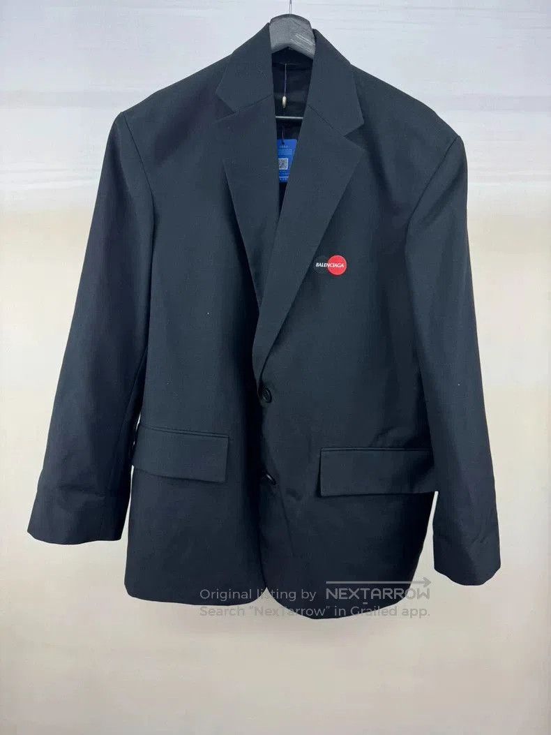 Balenciaga Balenciaga Mastercard Blazer Size 38. Size US XL / EU 56 / 4 - 1 Thumbnail