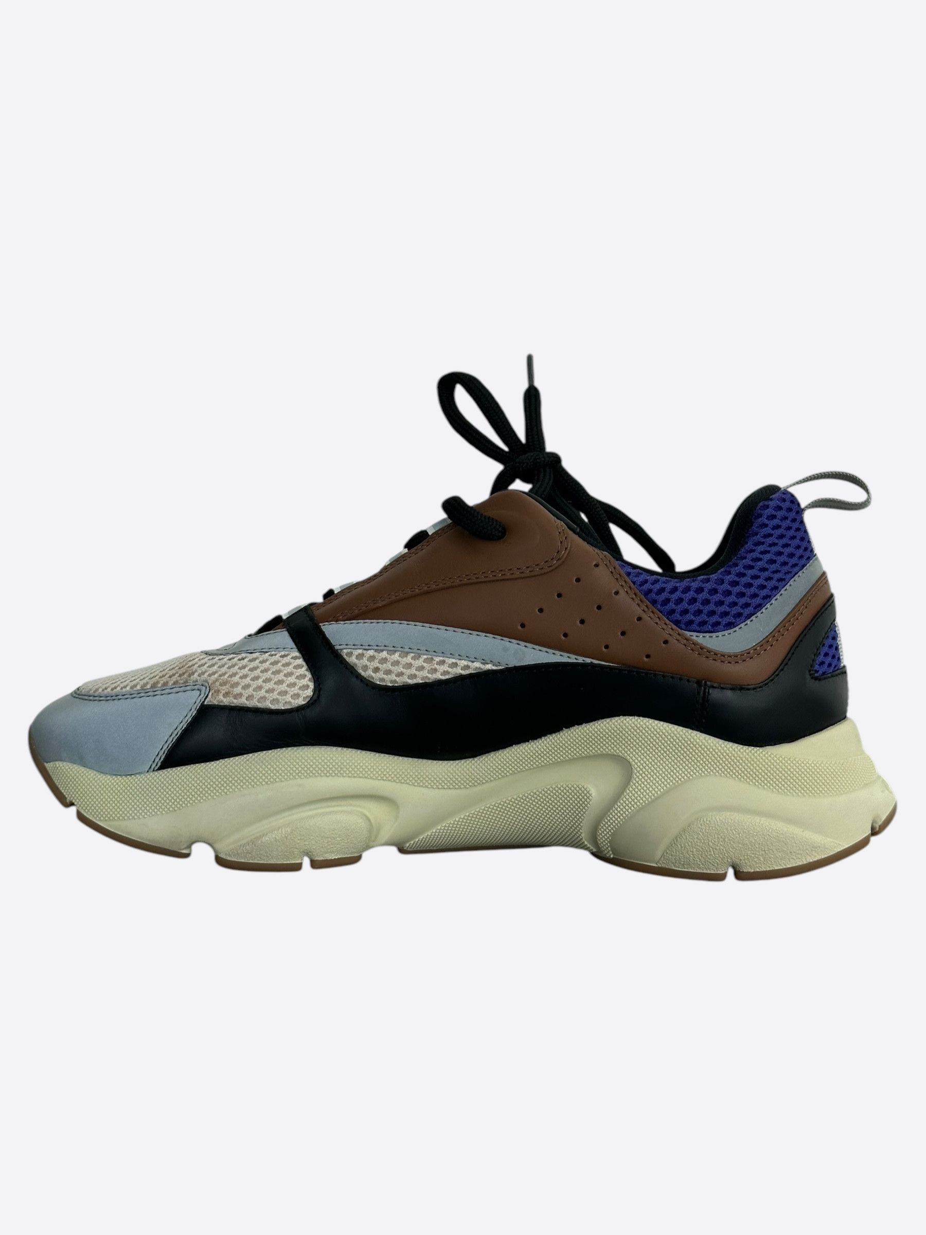 Dior Dior Brown & Black B22 Sneakers Size US 11 / EU 44 - 3 Thumbnail