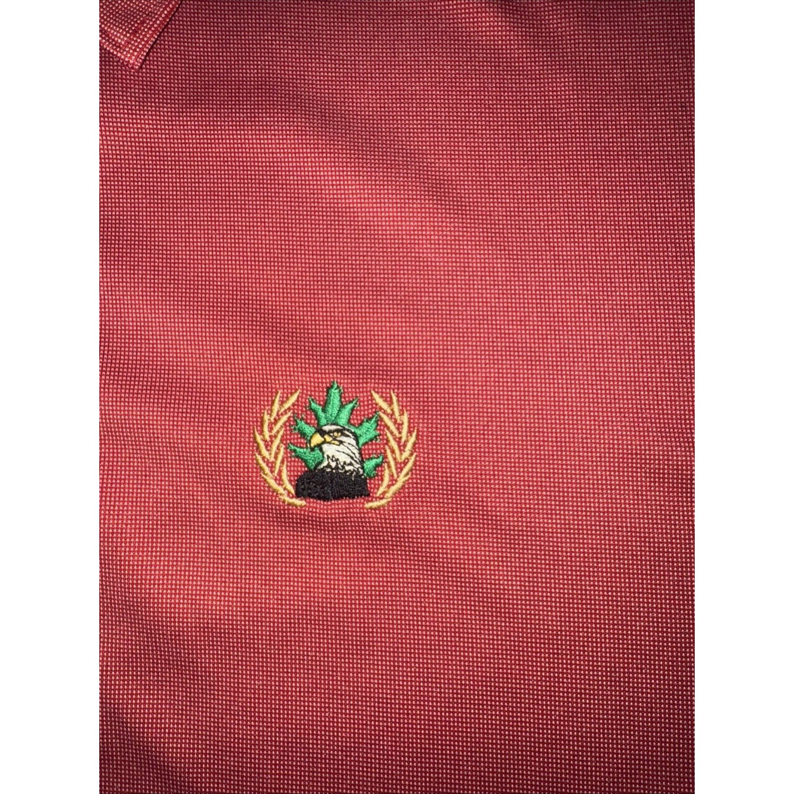 Greg Norman Greg Norman ML75 Polo Shirt L Red Micro-Check Golf Stretch Size US L / EU 52-54 / 3 - 2 Thumbnail