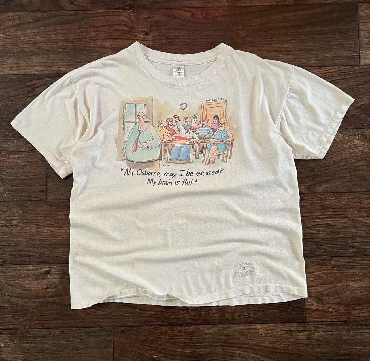 Vintage Vintage 1990s the far size XL y2K Osbourne graphic comic Size US XL / EU 56 / 4 - 1 Thumbnail