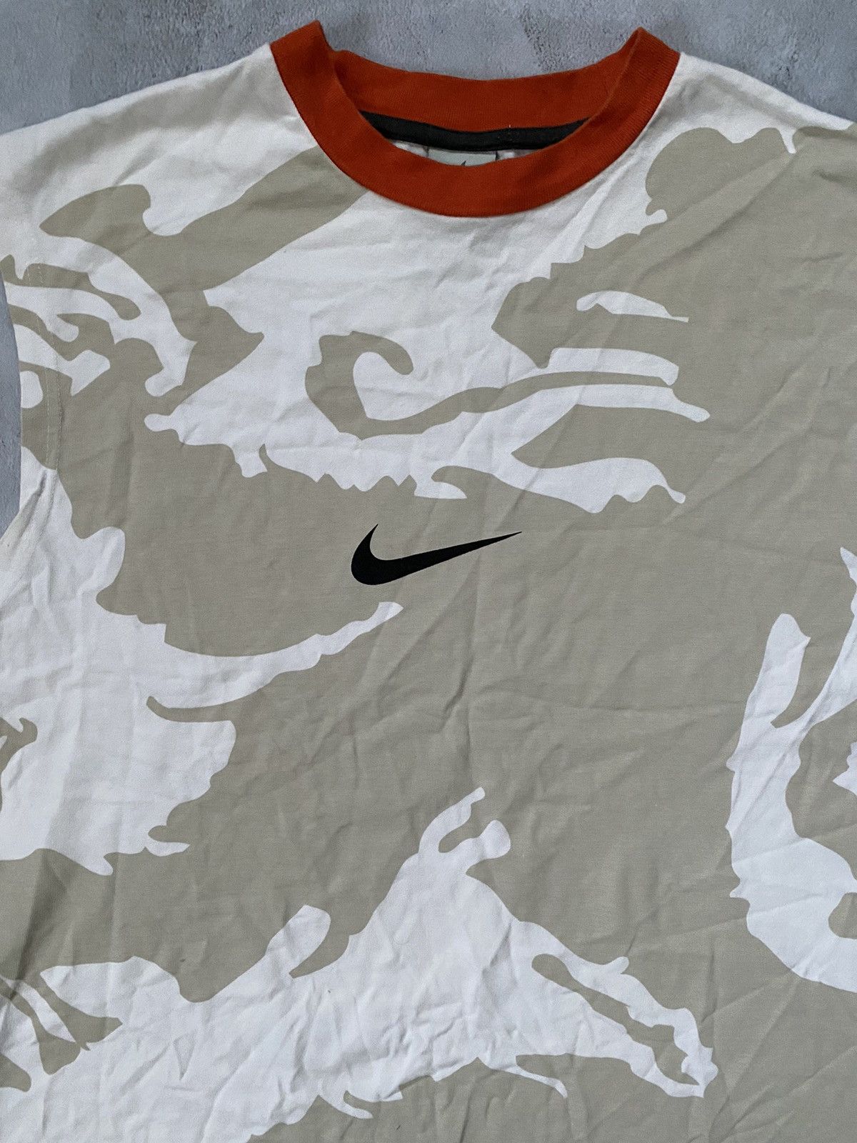 Nike Vintage Avantgarde NIKE Big Logo Tank Top Shirt Size US XXL / EU 58 / 5 - 2 Thumbnail