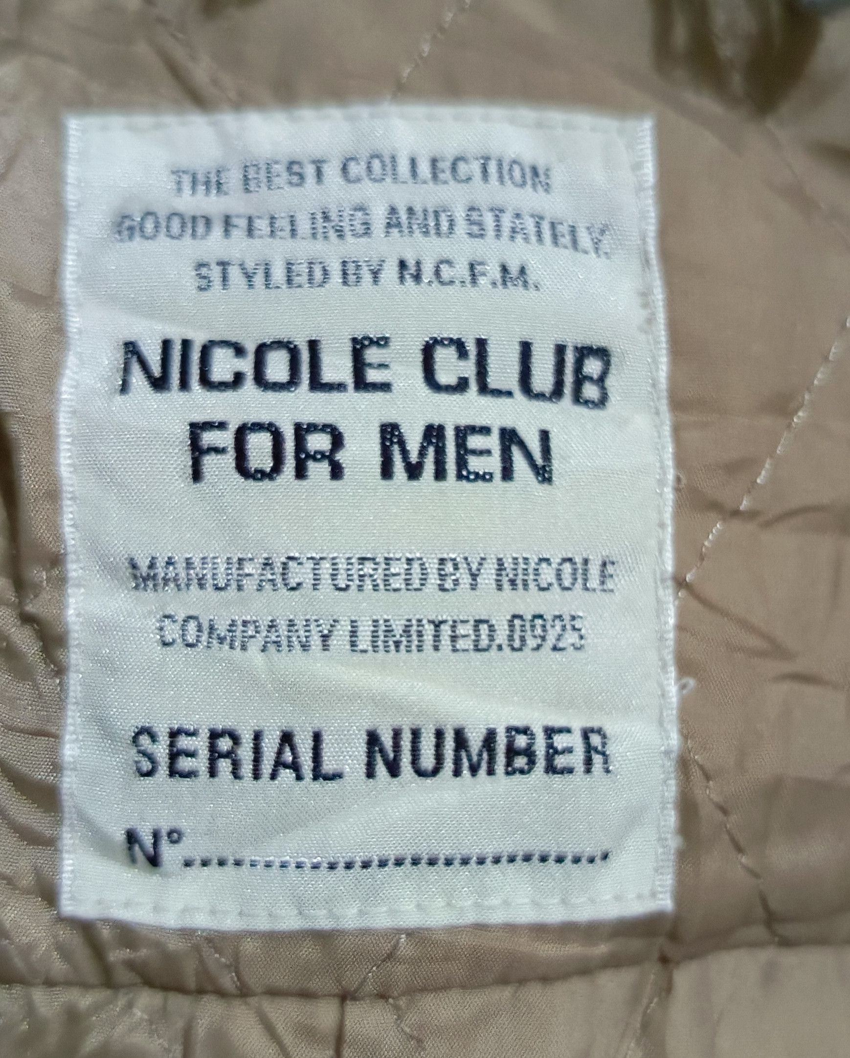 14th Addiction 2000'S NICOLE CLUB FOR MEN FUR COLLAR JACKET Size US M / EU 48-50 / 2 - 7 Thumbnail