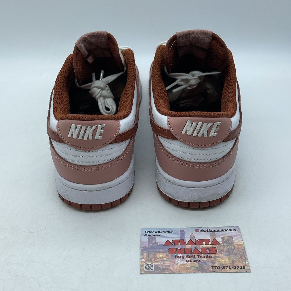 Nike Wmns dunk low red stardust Size US 11.5 / IT 41.5 - 3 Thumbnail