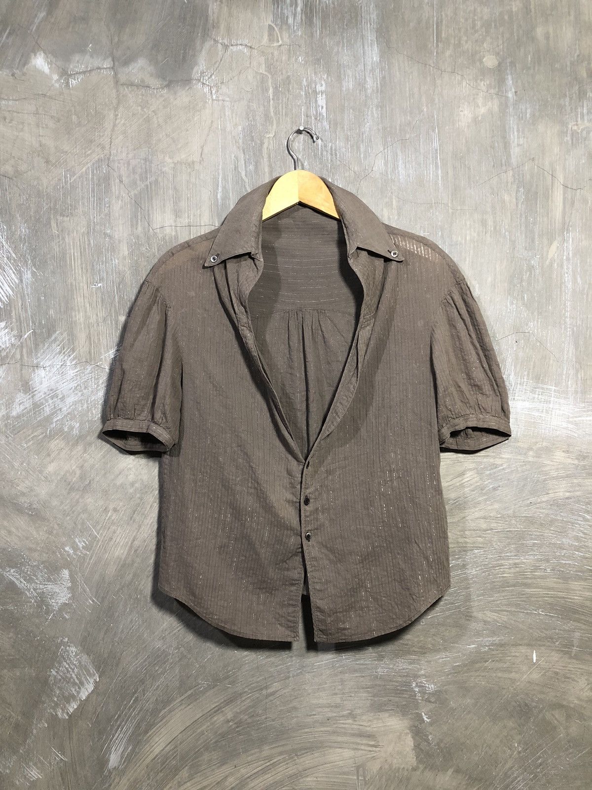 Japanese Brand × Undercover Undercover SS07 Blouse Size XS / US 0-2 / IT 36-38 - 1 Thumbnail