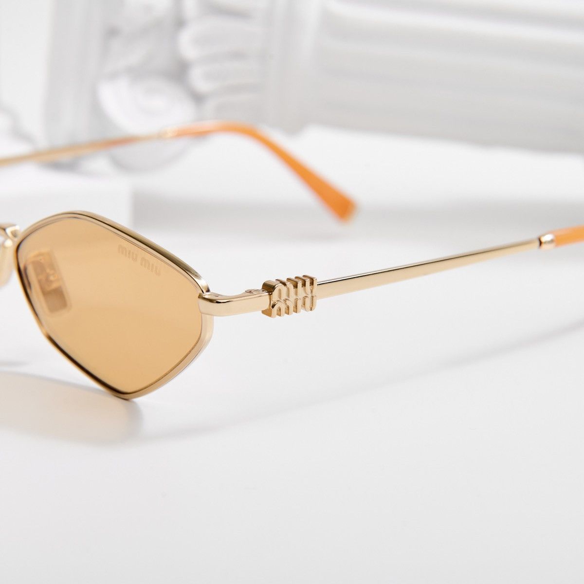 Miu Miu MIU MIU 0MU 56ZS 5AK40D SUNGLASSES Size ONE SIZE - 3 Thumbnail