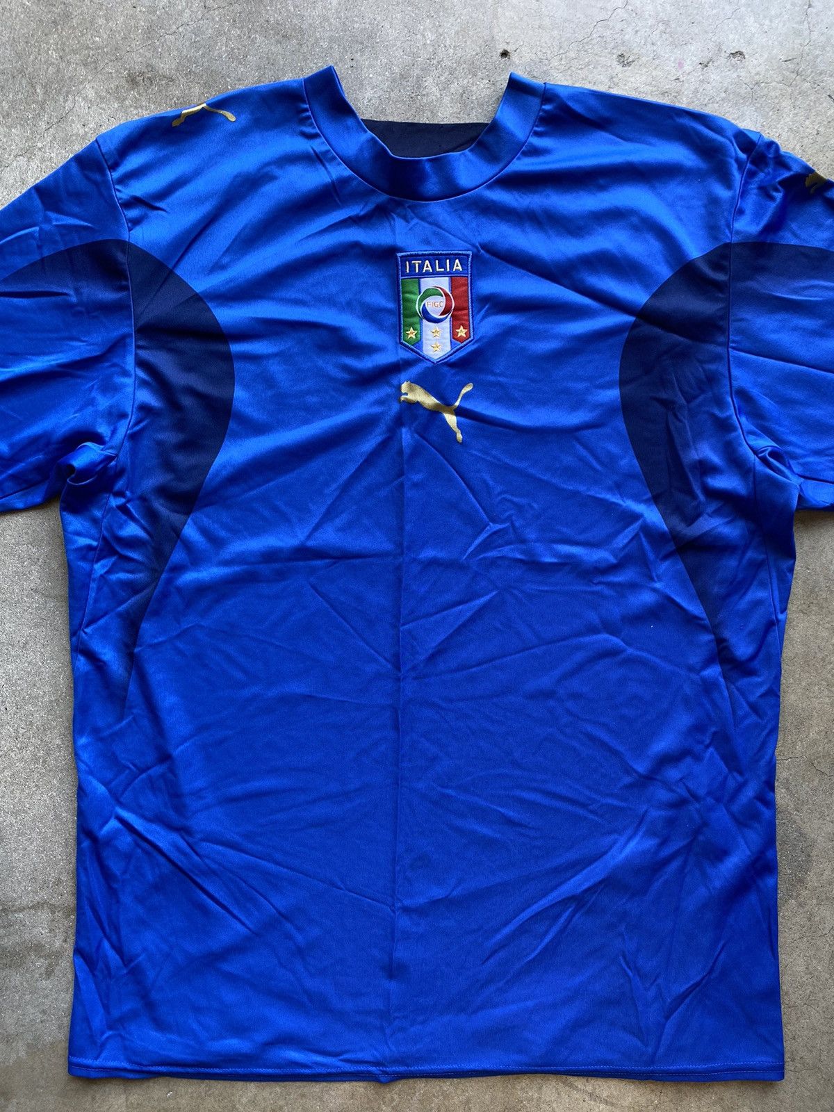 Puma Puma Italy soccer jersey blue Size US M / EU 48-50 / 2 - 3 Thumbnail