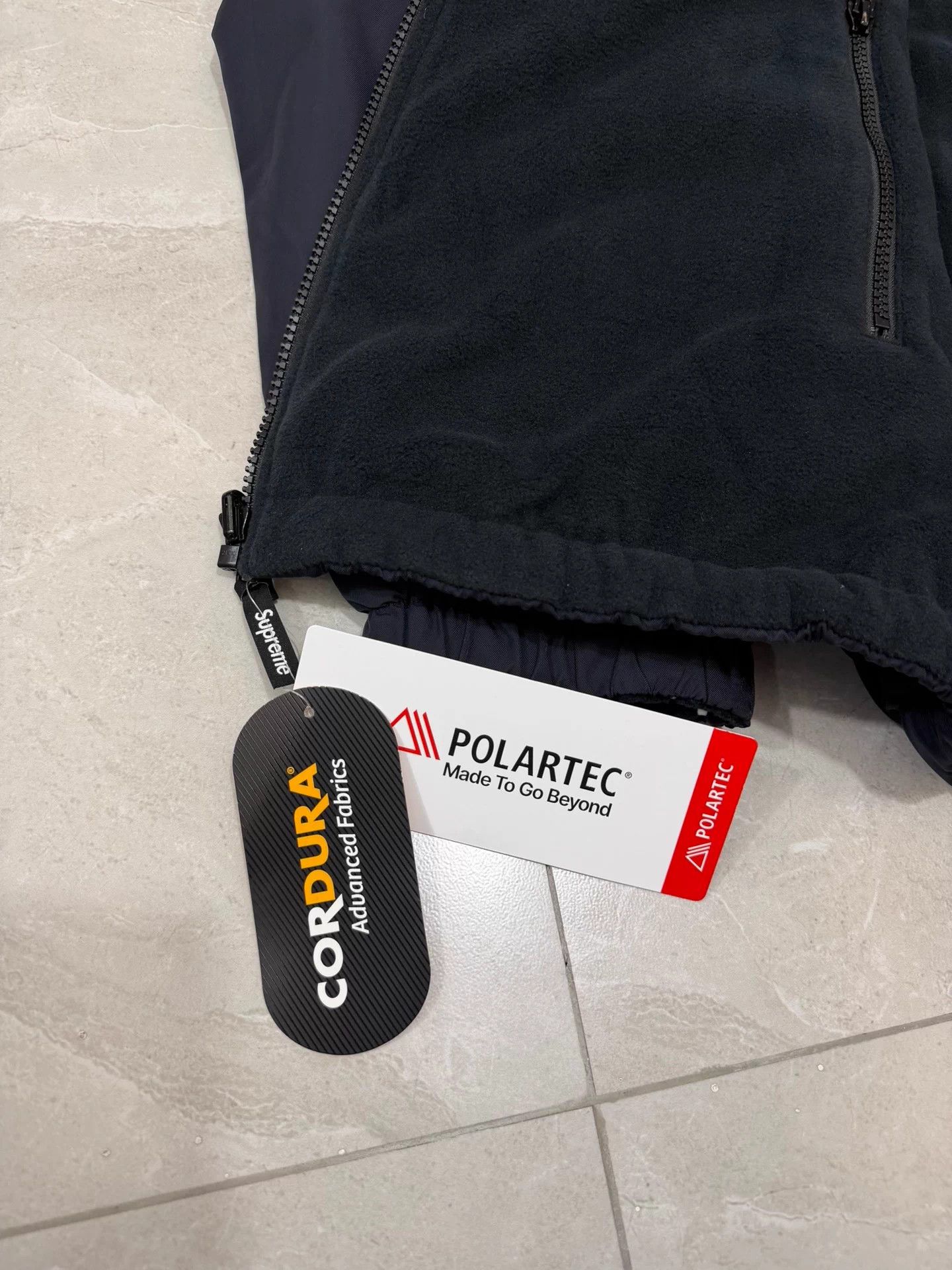 Supreme Supreme POLARTEC Reversible Track Jacket FW25 Black XL Size US XL / EU 56 / 4 - 5 Thumbnail