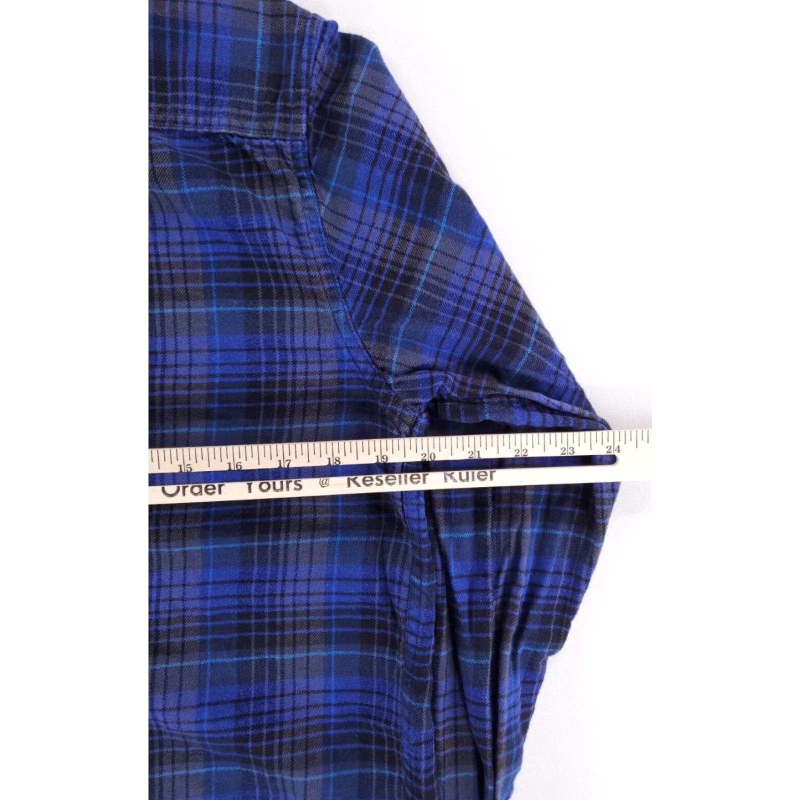 Patagonia Patagonia Fjord Flannel Button-Up Shirt Blue Black Plaid Long Sleeve Mens S Size US S / EU 44-46 / 1 - 6 Thumbnail