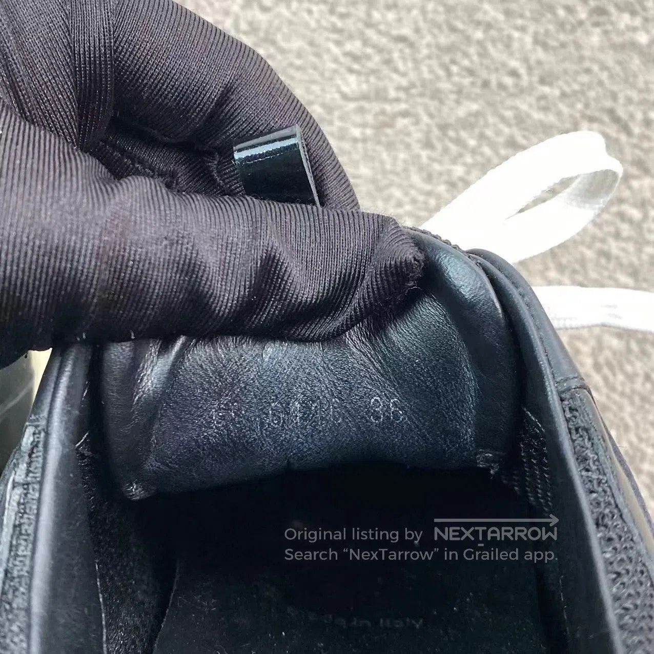 Louis Vuitton Louis Vuitton Black logo print casual shoes| Size US 5.5 / IT 35.5 - 8 Thumbnail