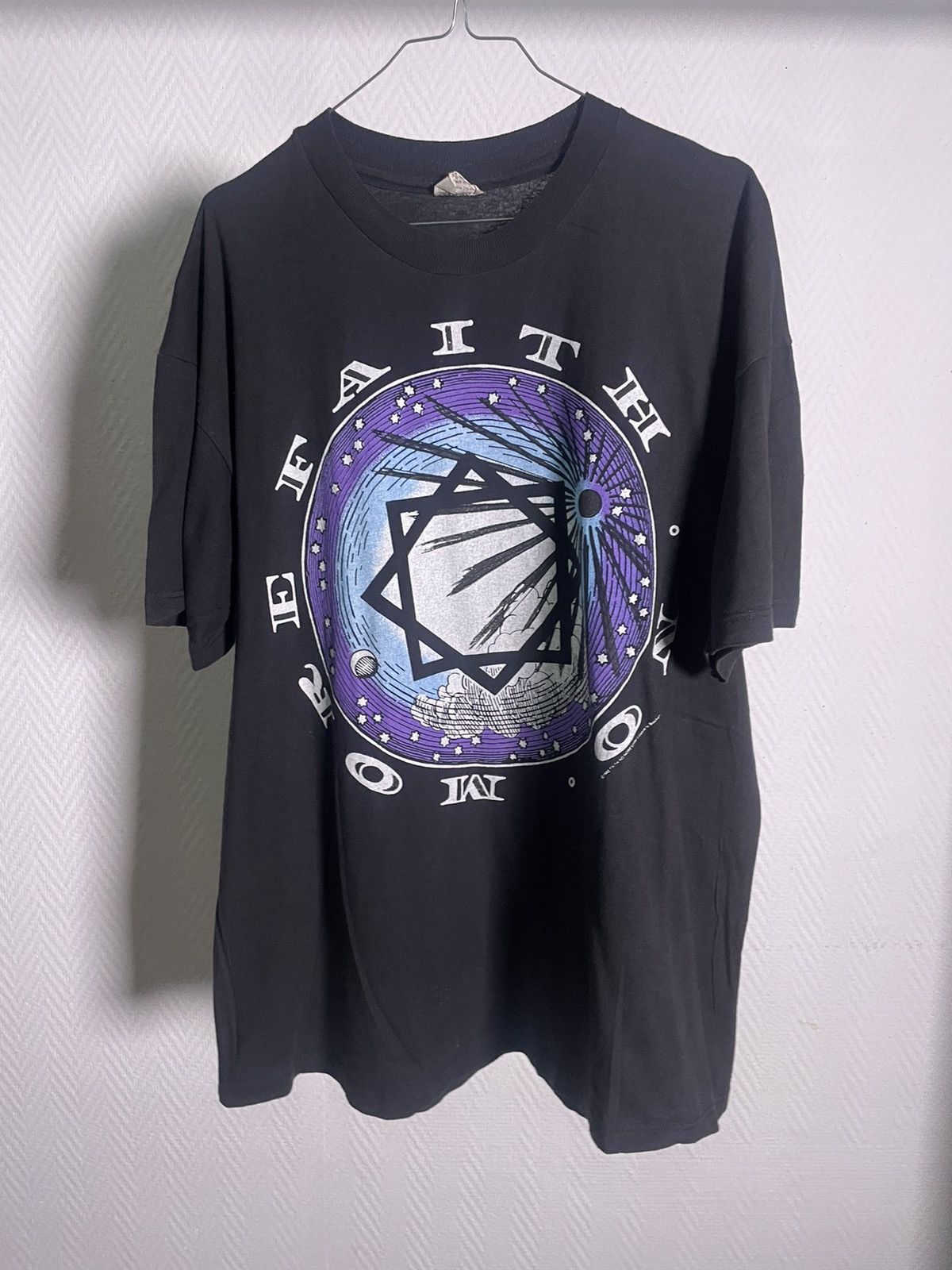 image of Band Tees x Vintage 1992 Faith No More European Tour Size XL in Black, Men's