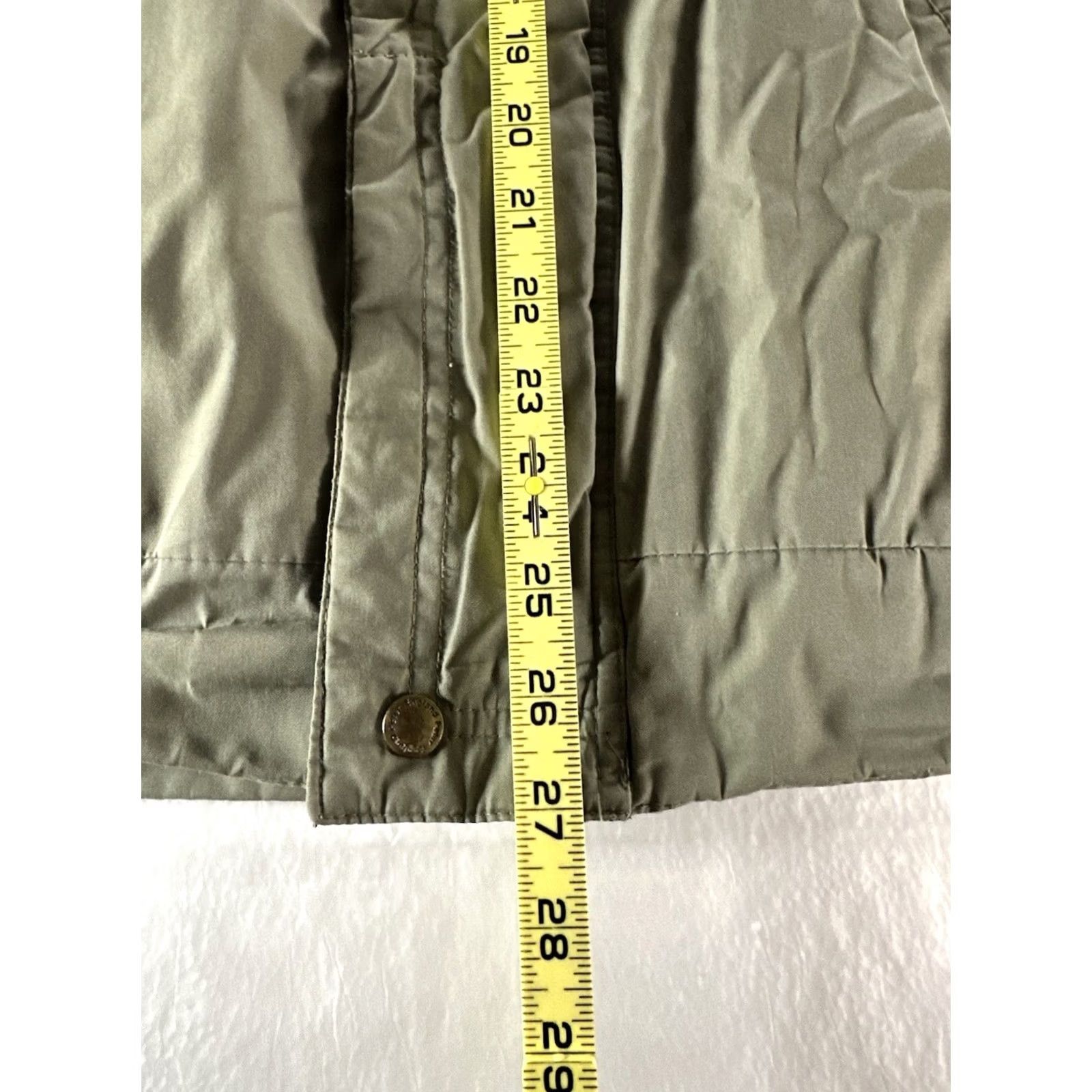 Olive VINTAGE Peter England Coat Mens M Olive Bomber Jacket Jacket/Coat Short Solid Green 80s 90s Classic Designer Motorcycle Mens Size US M / EU 48-50 / 2 - 7 Thumbnail