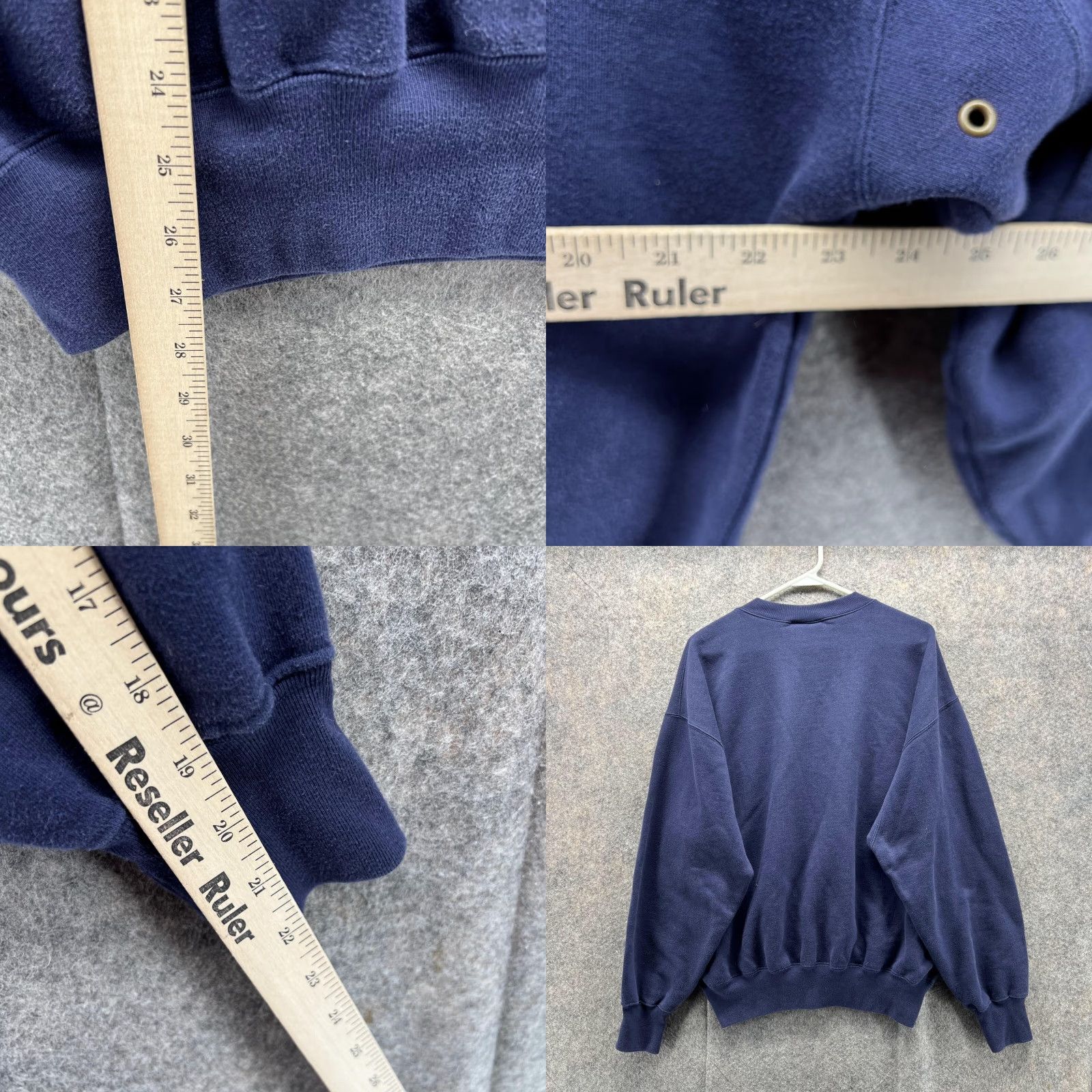 Timberland VINTAGE Timberland Sweater Men Medium Adult Blue Navy Crewneck Pullover Sweatshirt Knit Fleece Logo - Mens Size US M / EU 48-50 / 2 - 8 Thumbnail