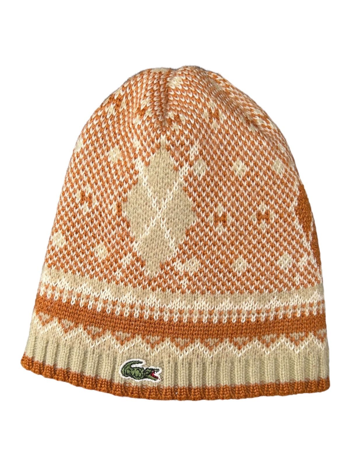 Japanese Brand × Kapital × Lacoste Vtg Lacoste Beanie Hats Size ONE SIZE - 1 Thumbnail