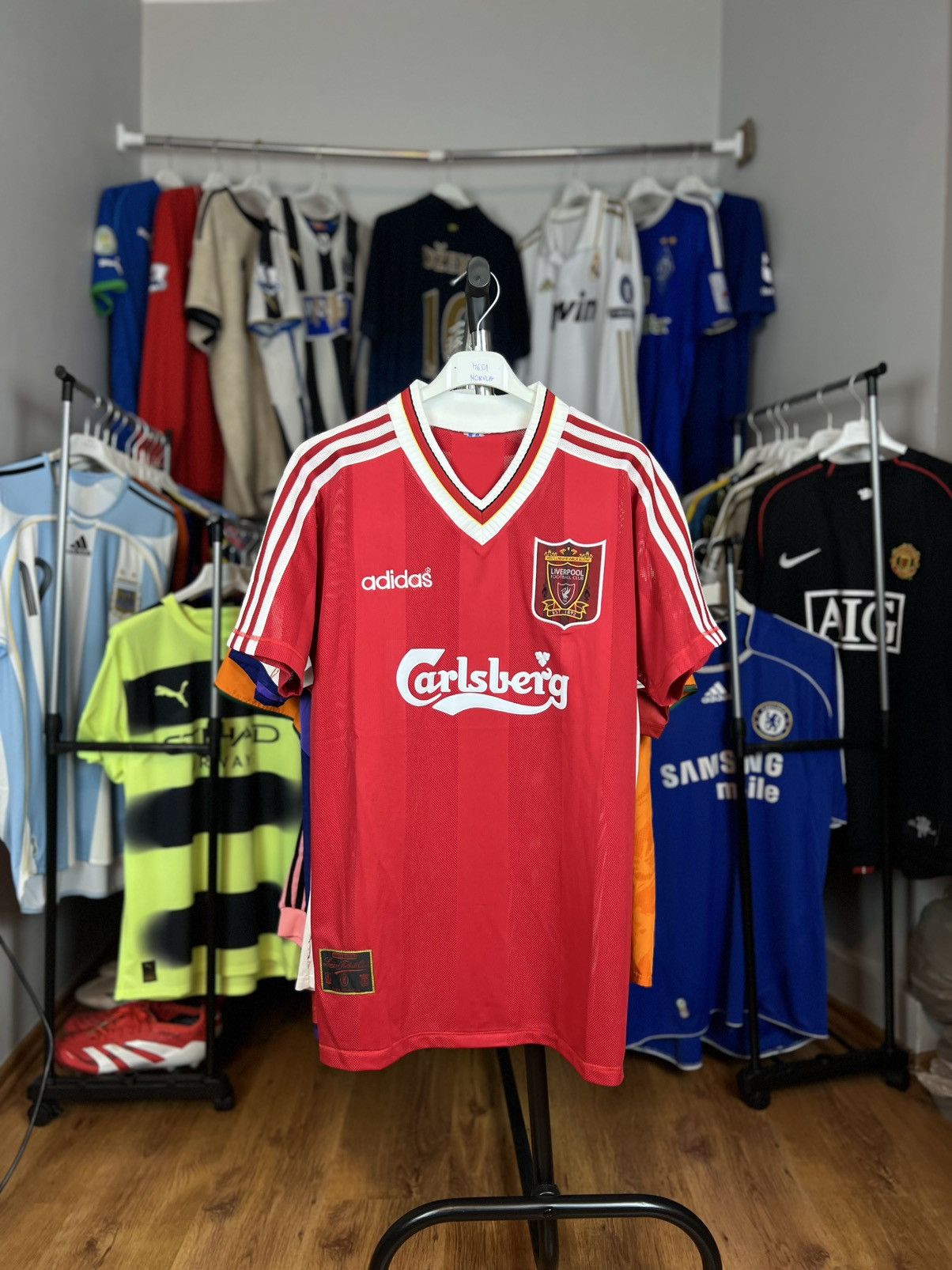Adidas Soccer Jersey Adidas Liverpool 1995/96 Size US M / EU 48-50 / 2 - 1 Thumbnail