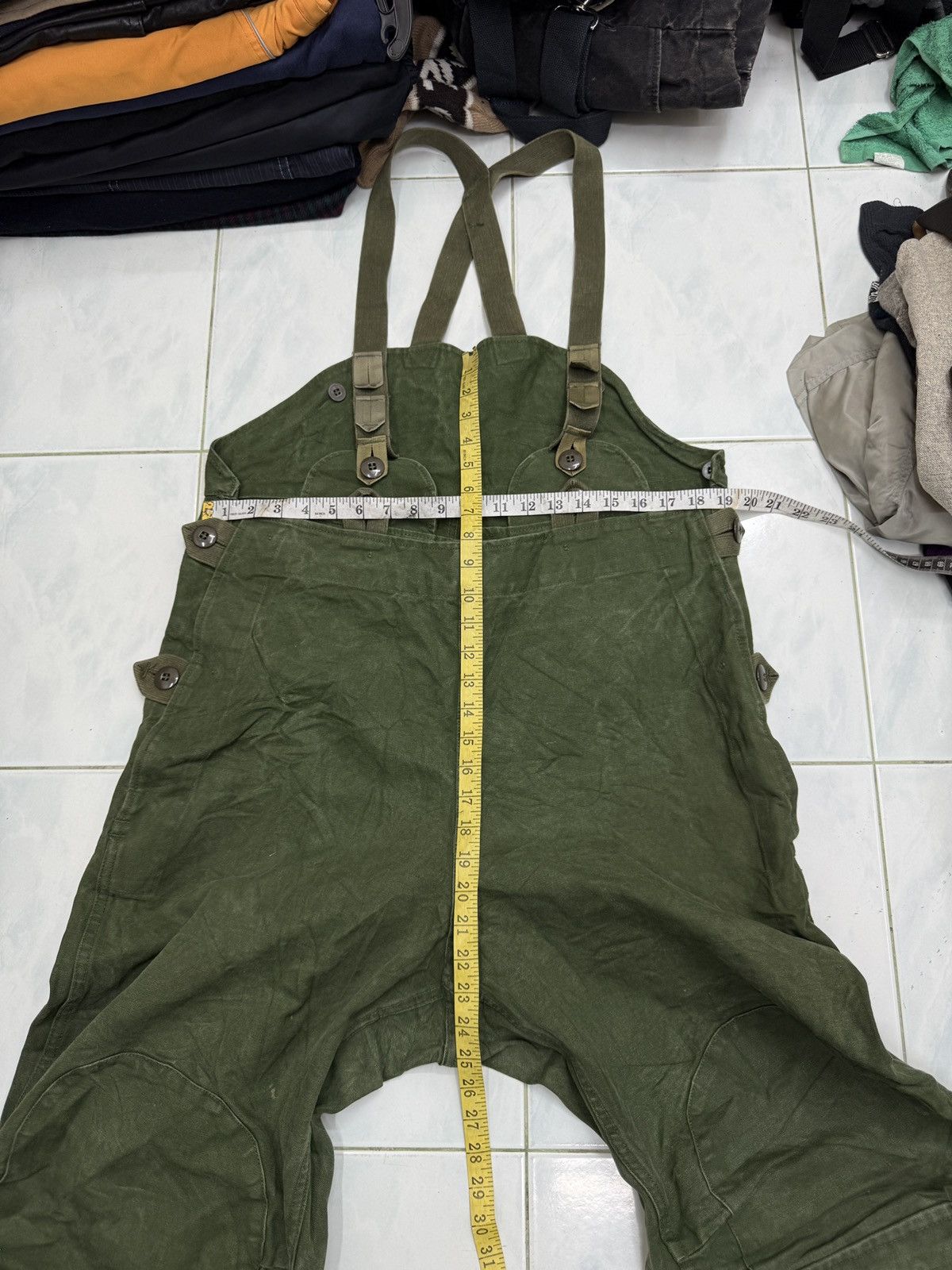 Vintage 🔥🔥🔥ARCHIVE VINTAGE SWEDISH ARMY C48 OVERALL Size US 38 / EU 54 - 13 Thumbnail